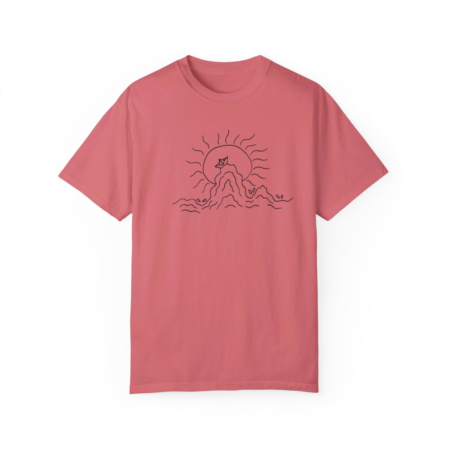 Into the Golden Hour by Maleeh Molstad limited edition unisex garment-dyed t-shirt ~ Peace