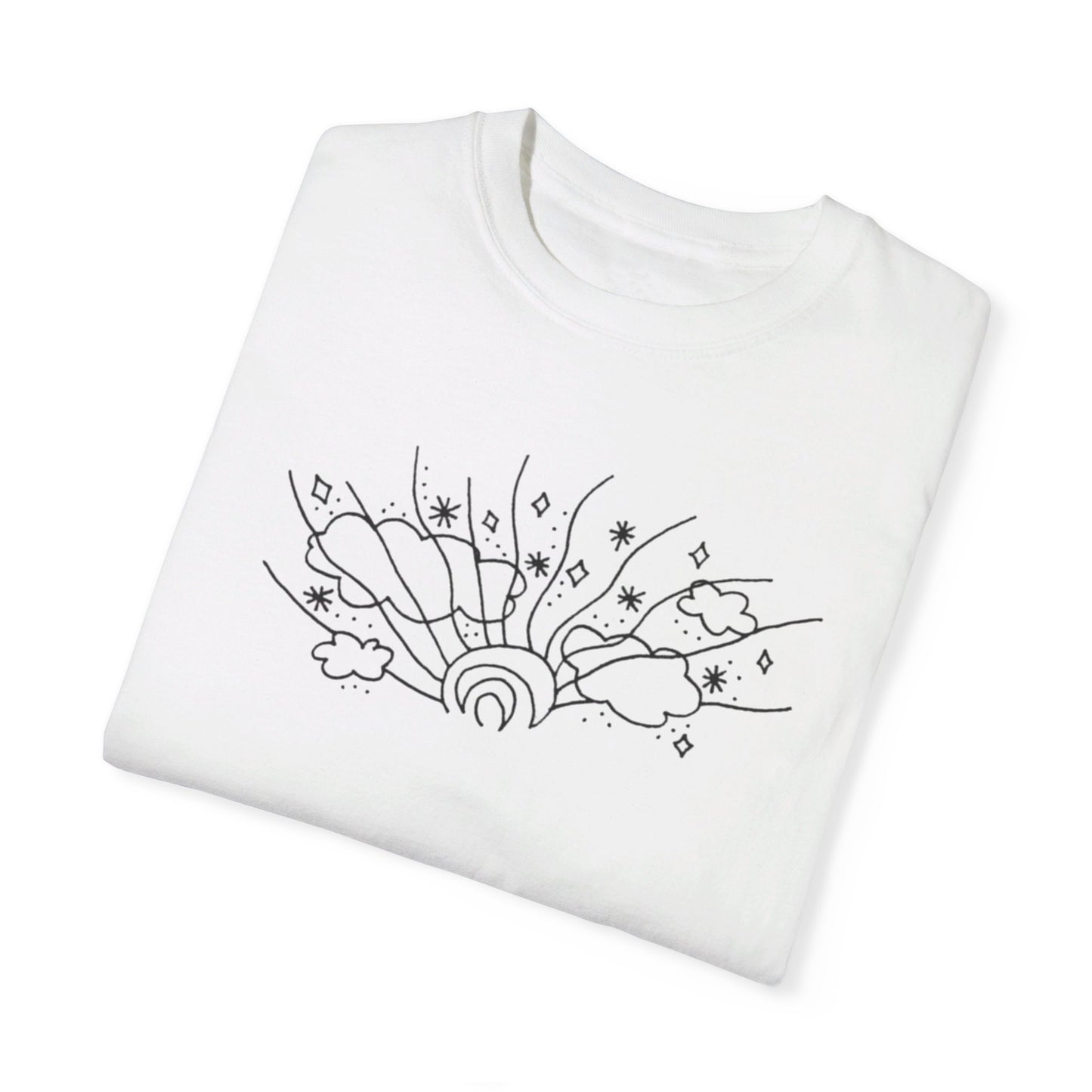 Into the Golden Hour by Maleeh Molstad limited edition unisex garment-dyed t-shirt ~ Summer
