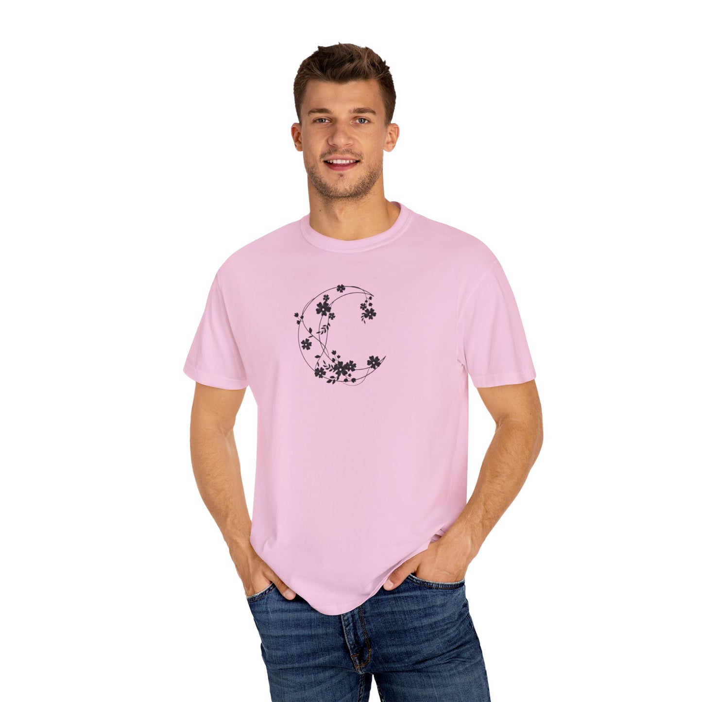 Where The Stars Shine Indigo Blue by Maleeh Molstad unisex garment-dyed t-shirt ~ Fairytale