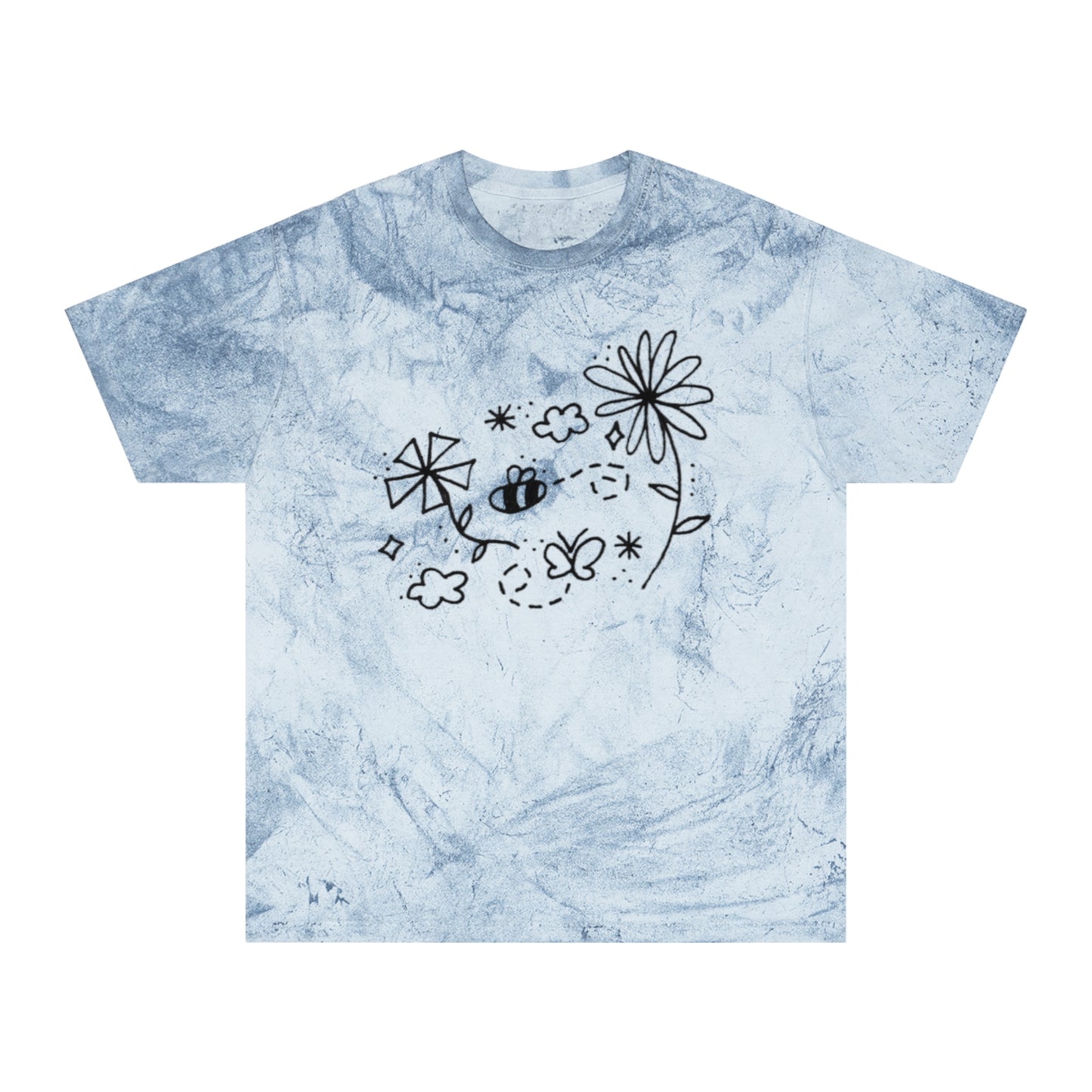 Into the Golden Hour by Maleeh Molstad limited edition unisex color blast t-shirt ~ Motion