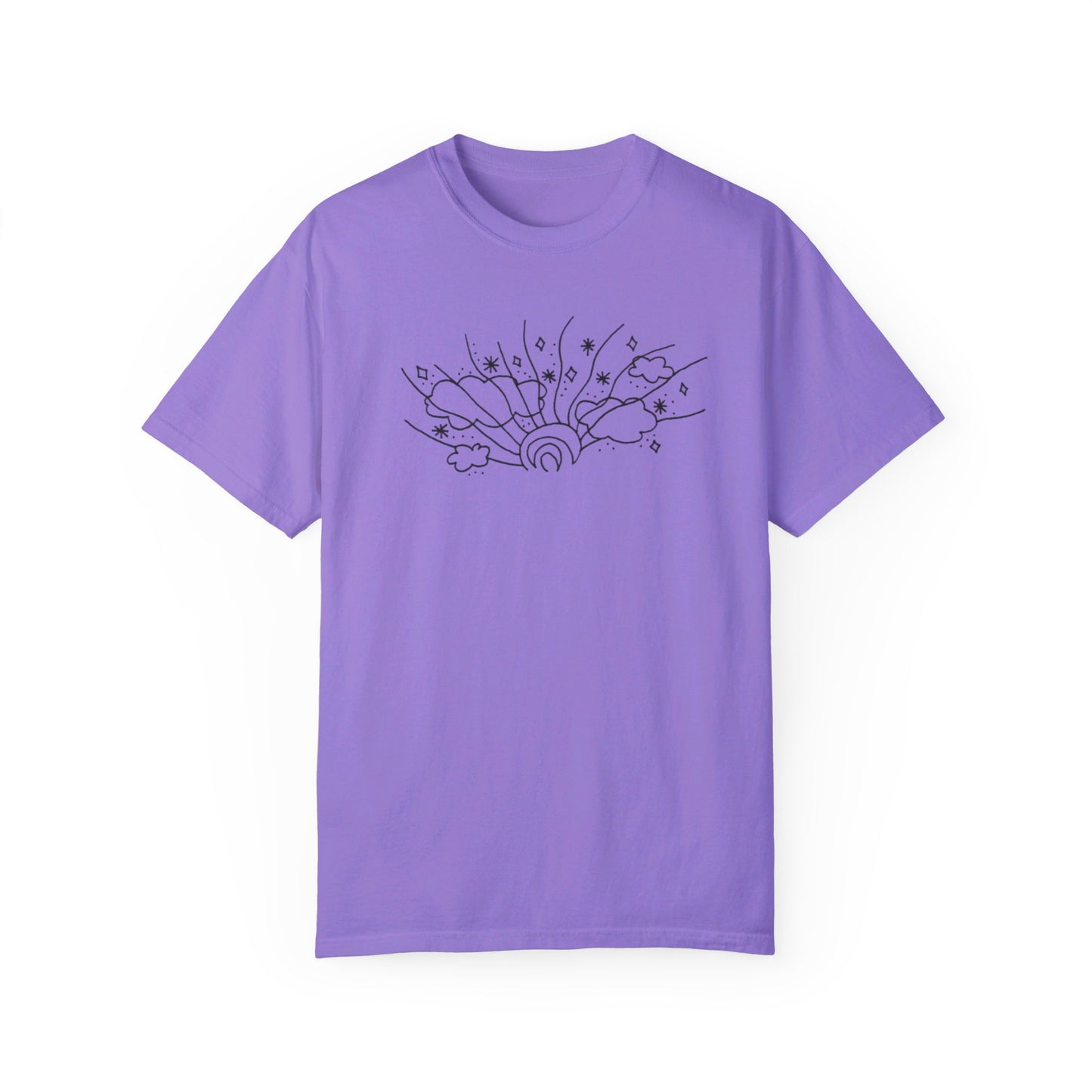 Into the Golden Hour by Maleeh Molstad limited edition unisex garment-dyed t-shirt ~ Summer