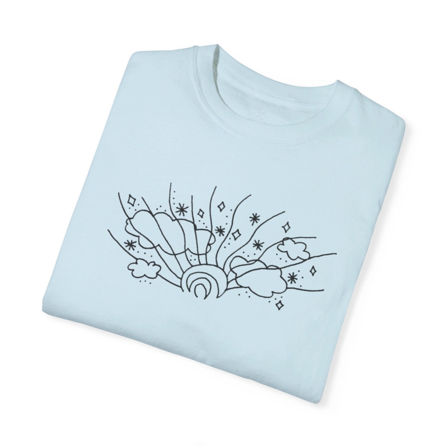 Into the Golden Hour by Maleeh Molstad limited edition unisex garment-dyed t-shirt ~ Summer