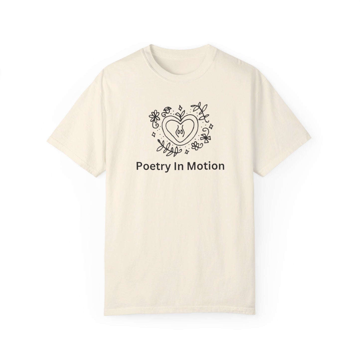 Poetry in Motion by Maleeh Molstad limited edition unisex garment-dyed t-shirt ✨☀️🌙