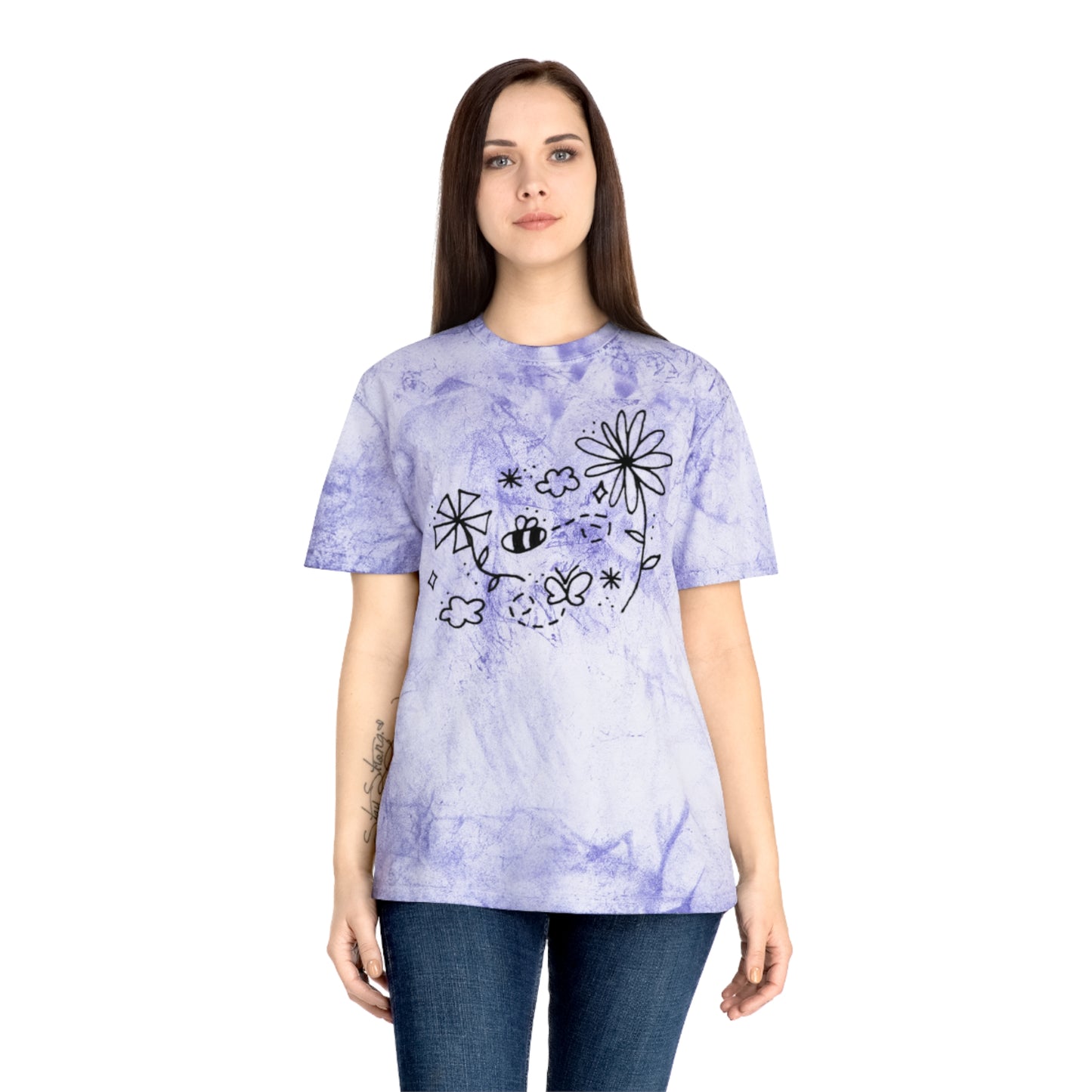 Into the Golden Hour by Maleeh Molstad limited edition unisex color blast t-shirt ~ Motion