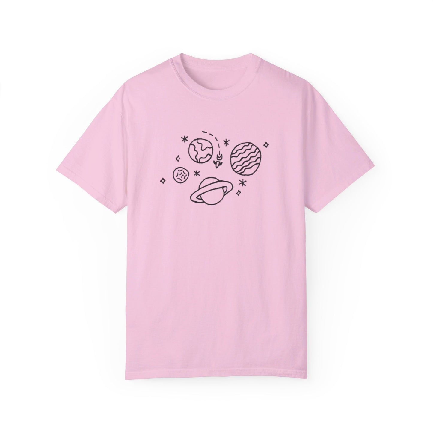 Into the Golden Hour by Maleeh Molstad limited edition unisex garment-dyed t-shirt ~ Space
