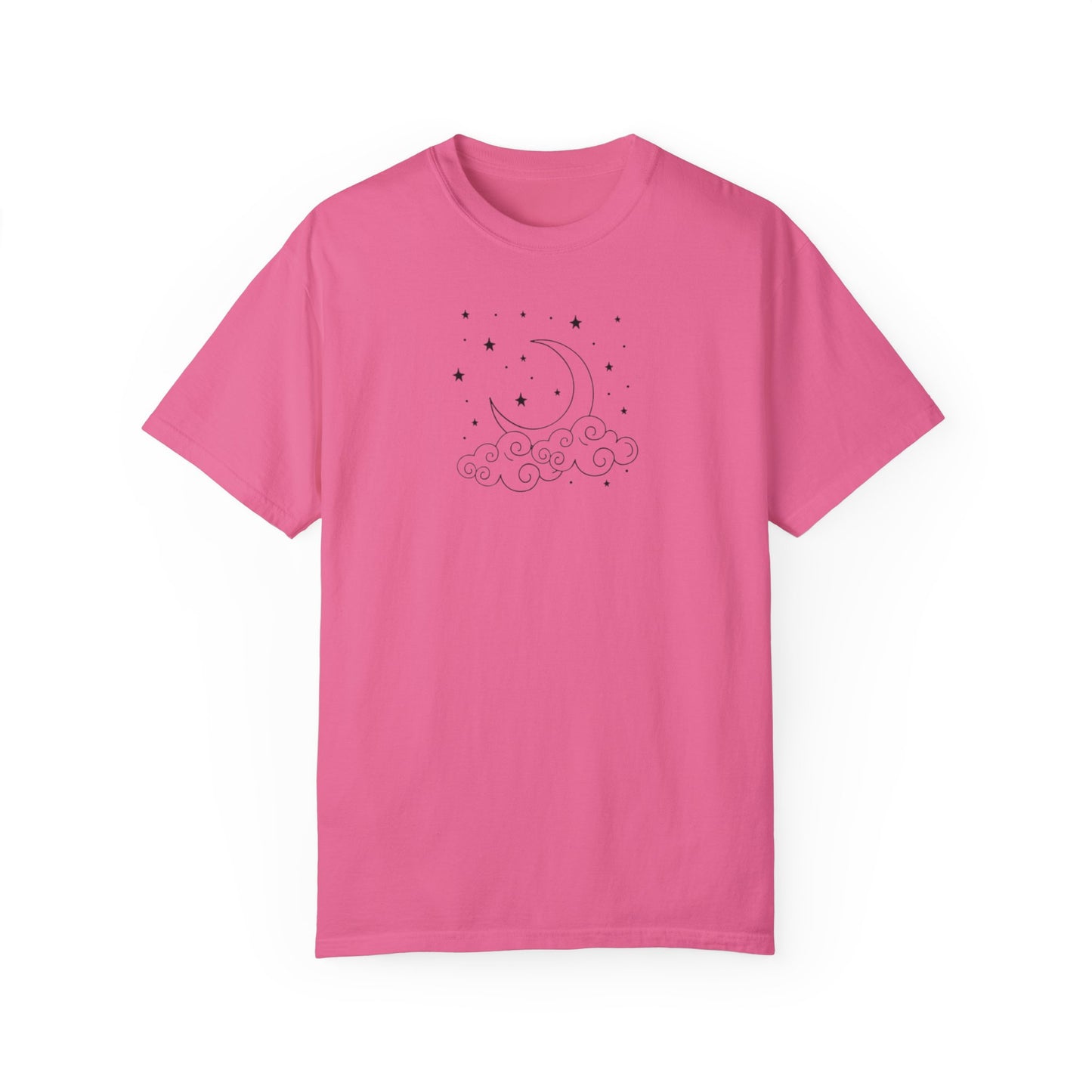 Where The Stars Shine Indigo Blue by Maleeh Molstad unisex garment-dyed t-shirt ~ Indigo Babies