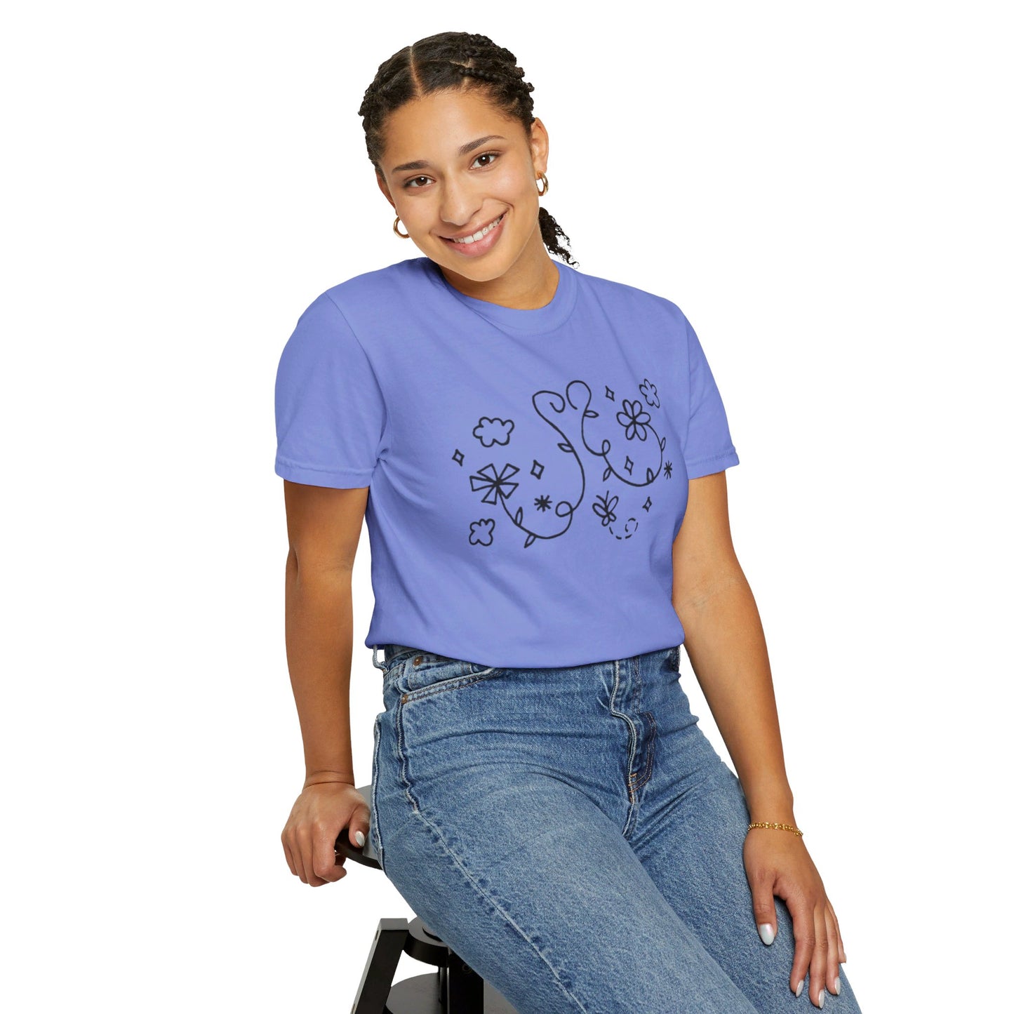 Into the Golden Hour by Maleeh Molstad limited edition unisex garment-dyed t-shirt ~ Lessons