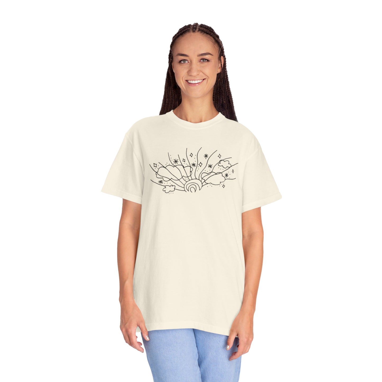 Into the Golden Hour by Maleeh Molstad limited edition unisex garment-dyed t-shirt ~ Summer