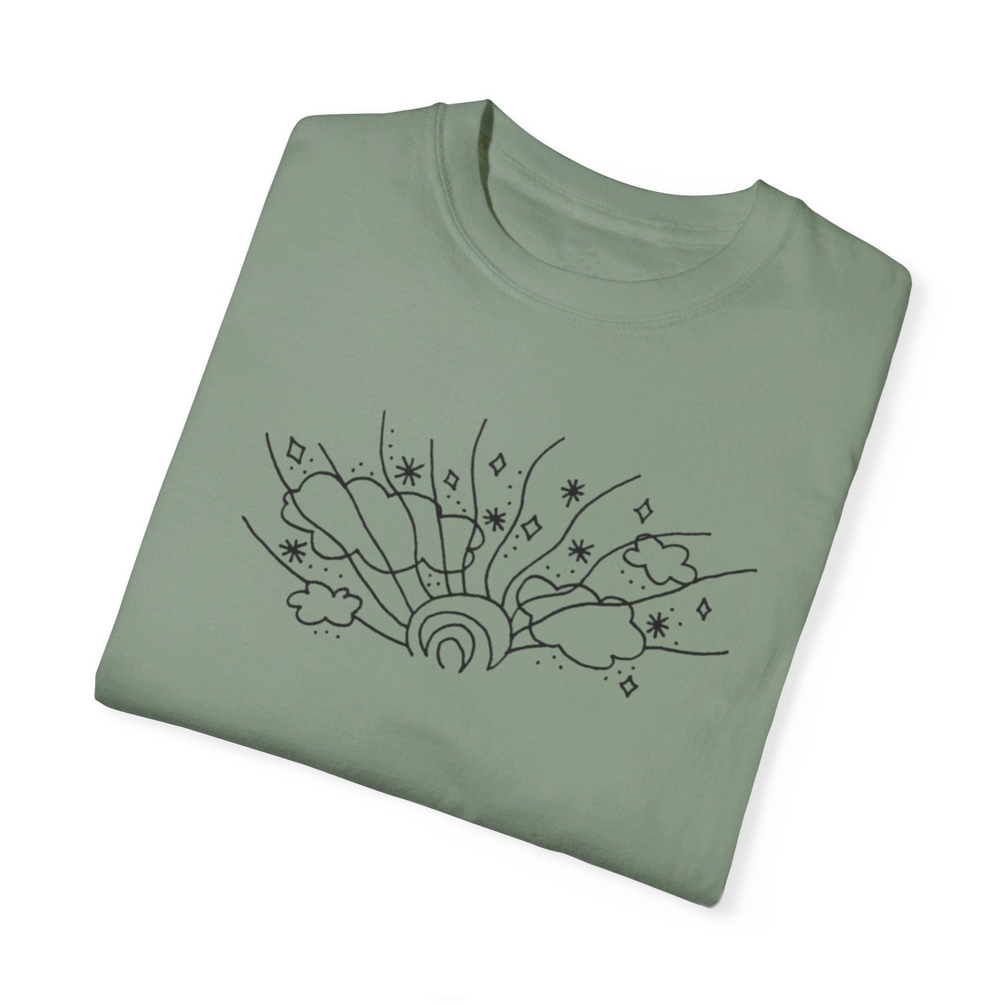 Into the Golden Hour by Maleeh Molstad limited edition unisex garment-dyed t-shirt ~ Summer