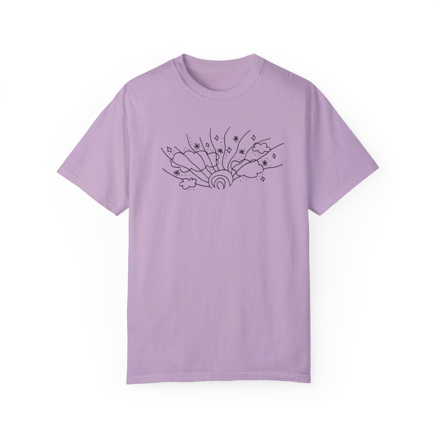 Into the Golden Hour by Maleeh Molstad limited edition unisex garment-dyed t-shirt ~ Summer