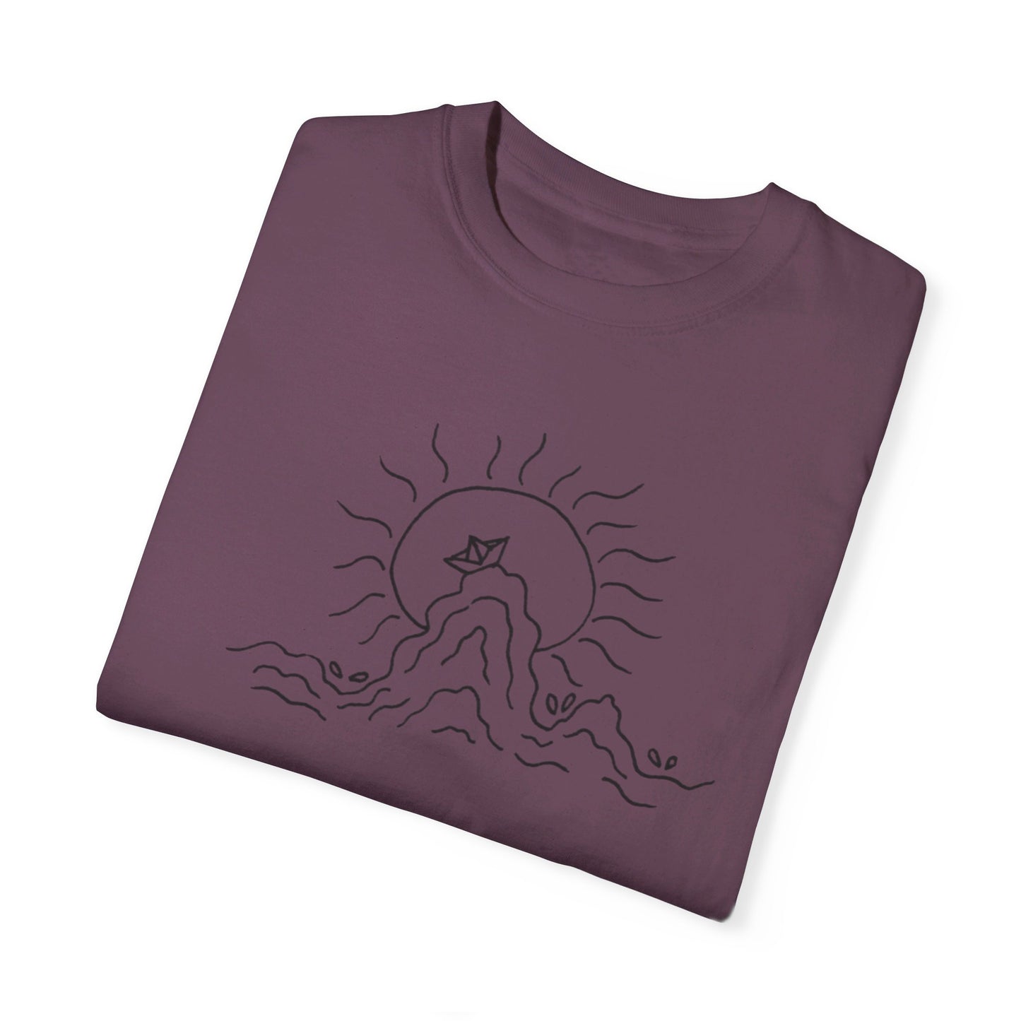 Into the Golden Hour by Maleeh Molstad limited edition unisex garment-dyed t-shirt ~ Peace