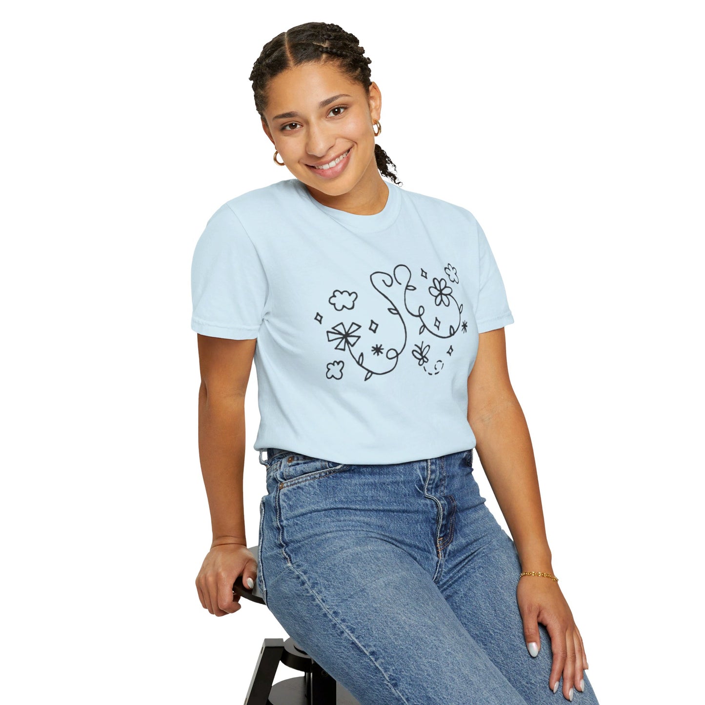 Into the Golden Hour by Maleeh Molstad limited edition unisex garment-dyed t-shirt ~ Lessons