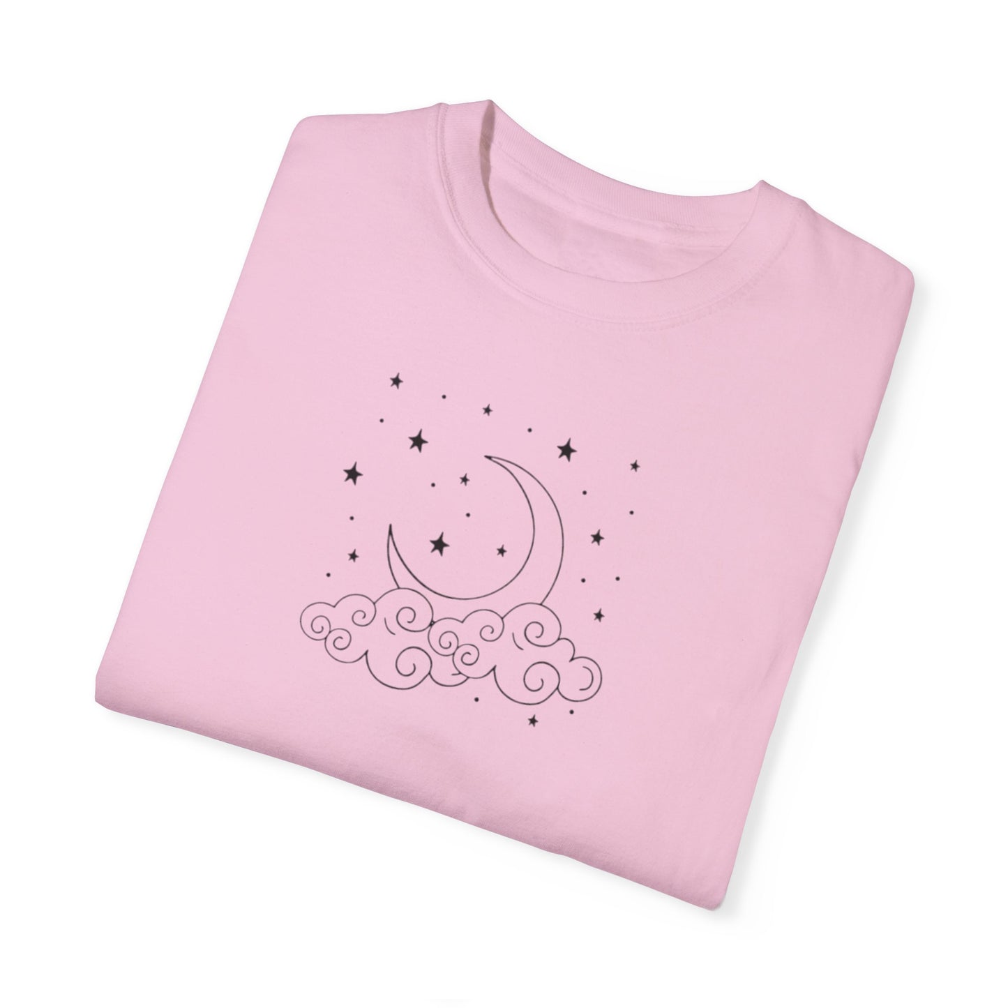 Where The Stars Shine Indigo Blue by Maleeh Molstad unisex garment-dyed t-shirt ~ Indigo Babies