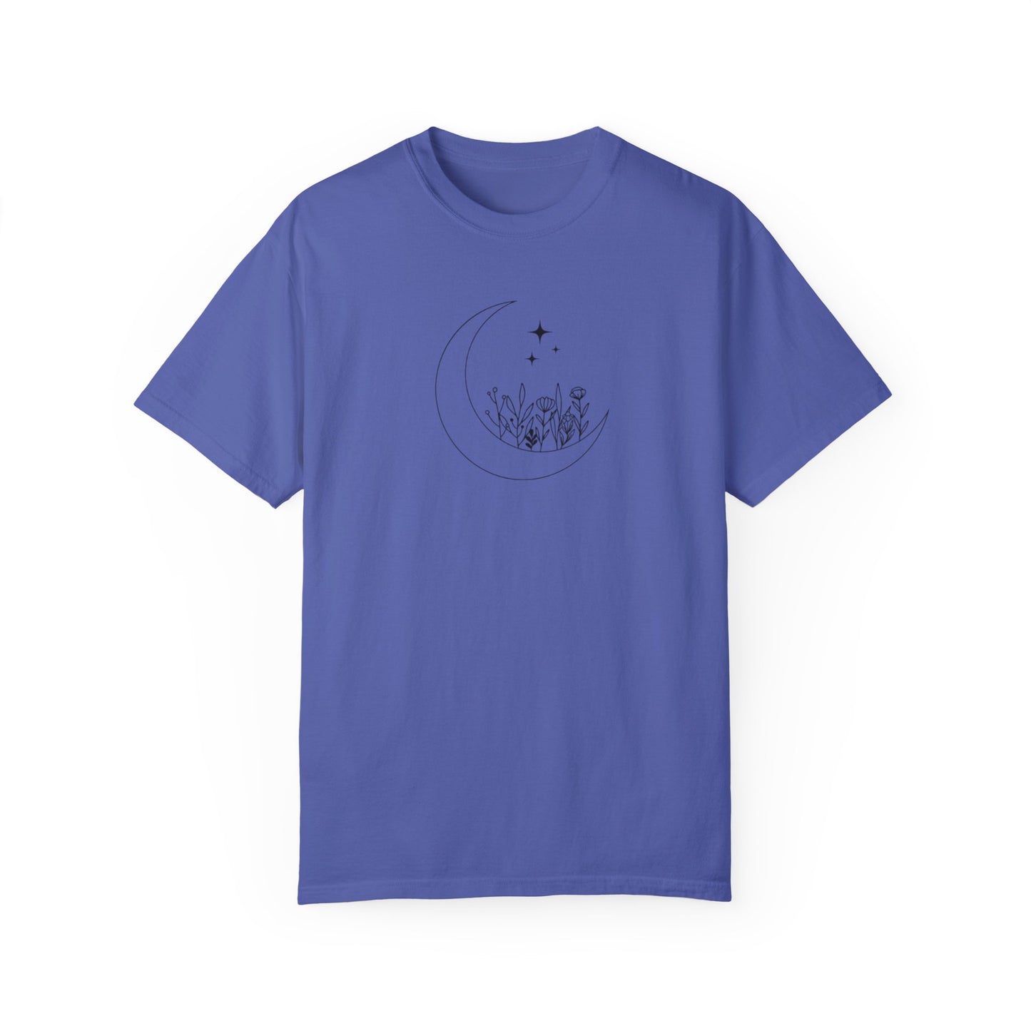 Where the Stars Shine Indigo Blue by Maleeh Molstad unisex garment-dyed t-shirt ~ Musn’t Forget