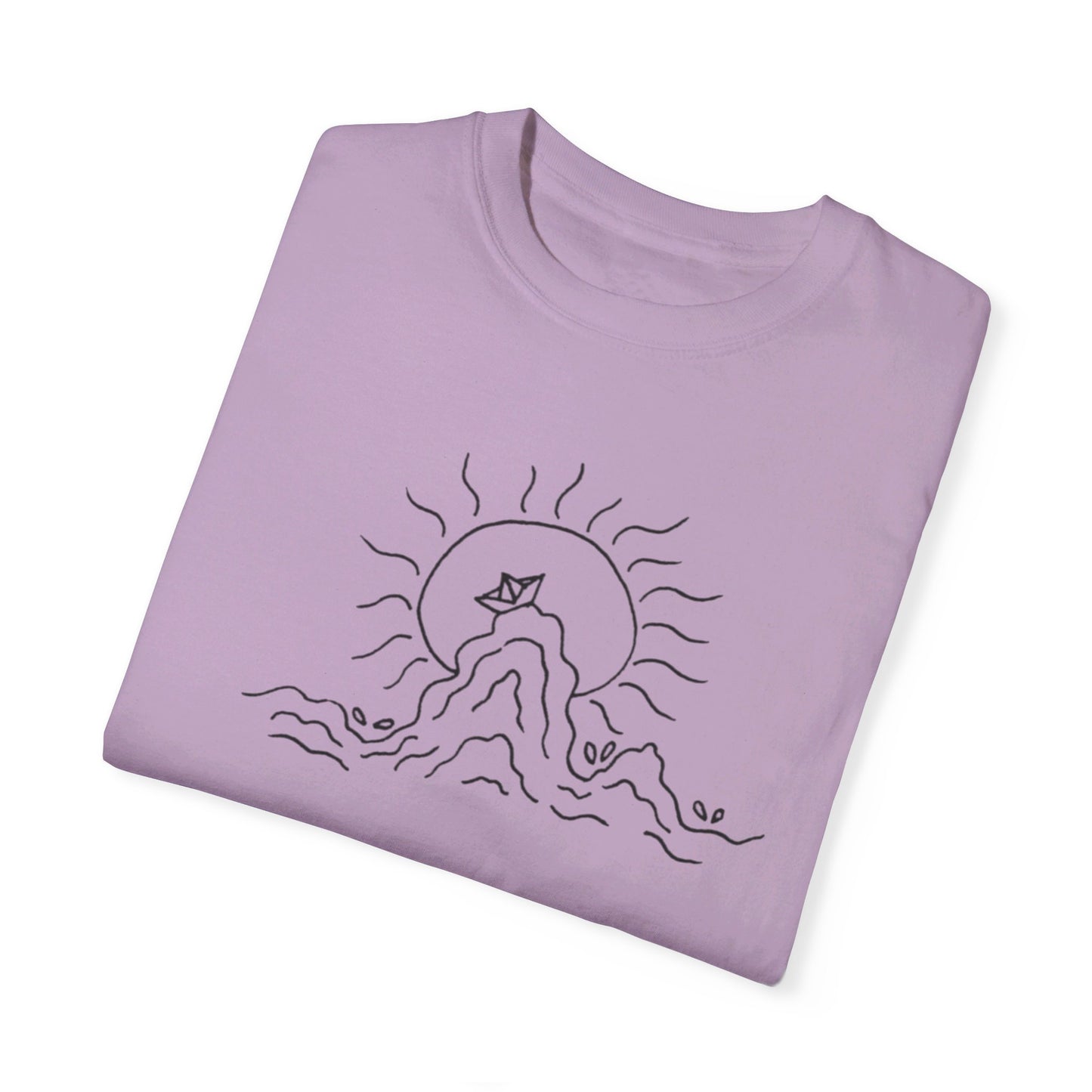 Into the Golden Hour by Maleeh Molstad limited edition unisex garment-dyed t-shirt ~ Peace