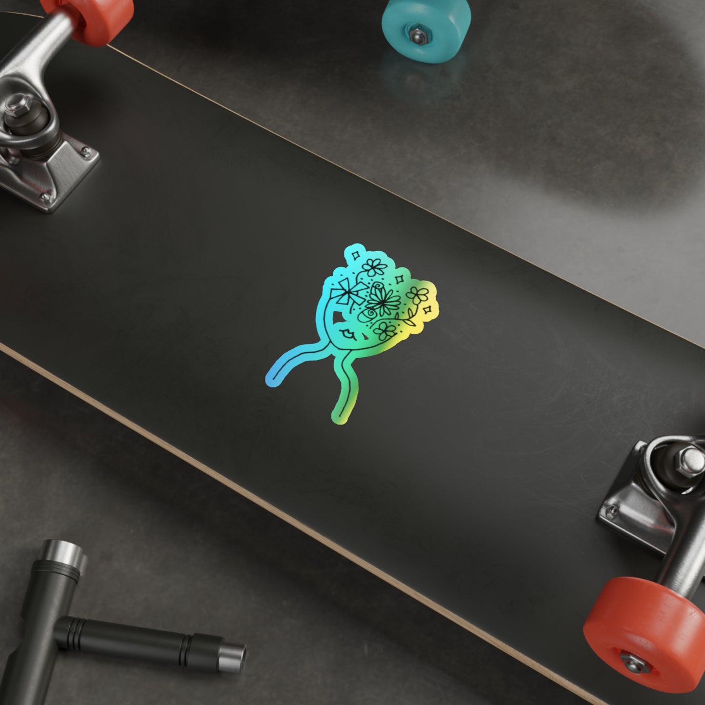 Into the Golden Hour by Maleeh Molstad limited edition die-cut stickers (various sizes) ~ Understanding