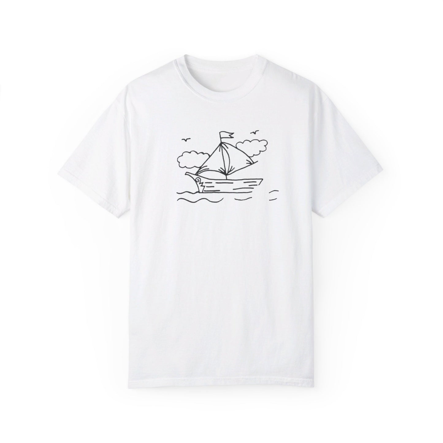Into the Golden Hour by Maleeh Molstad limited edition unisex garment-dyed t-shirt ~ Paradise
