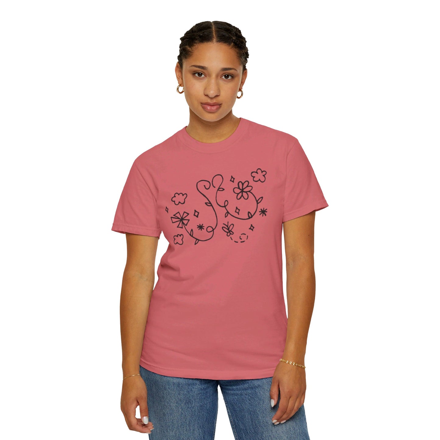 Into the Golden Hour by Maleeh Molstad limited edition unisex garment-dyed t-shirt ~ Lessons