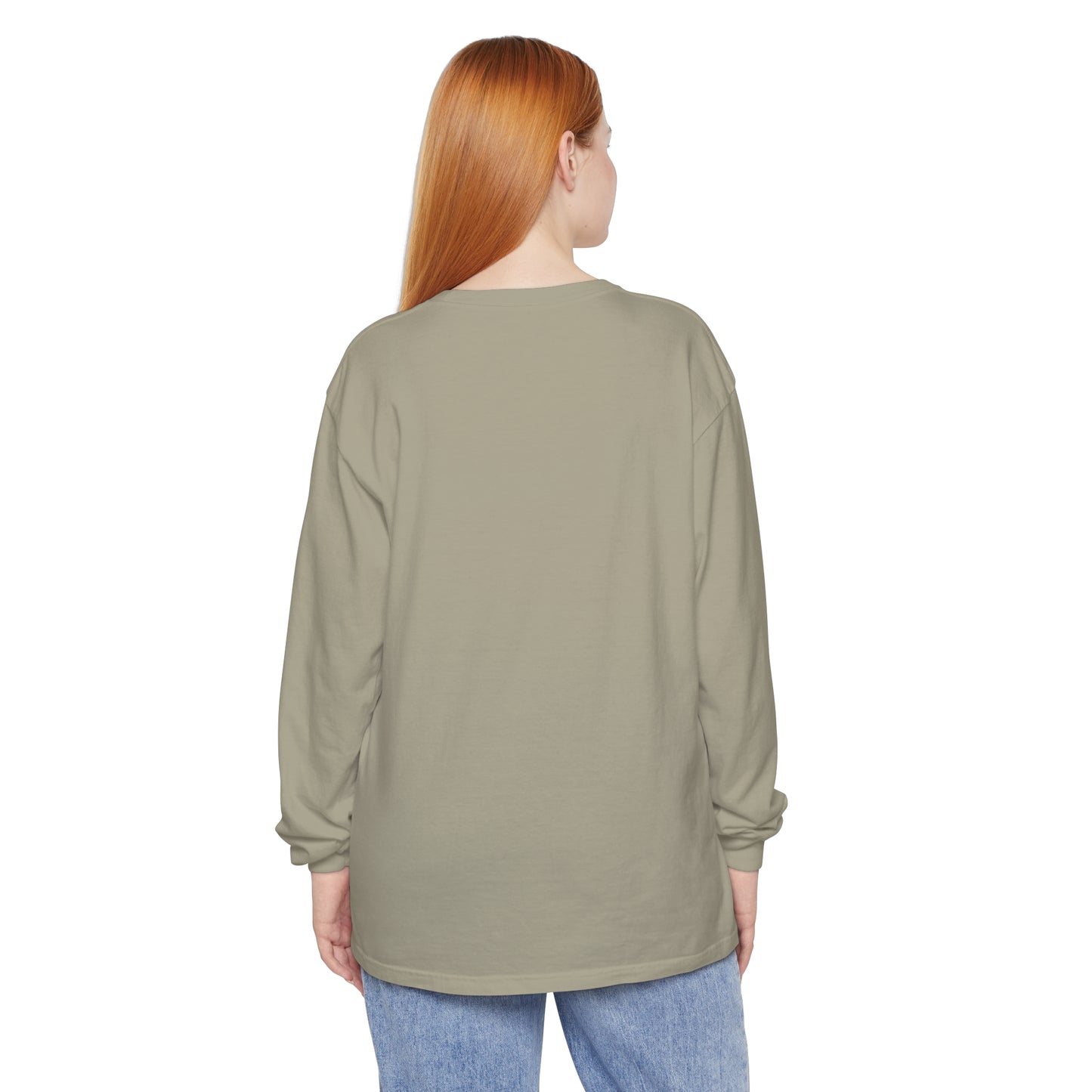 Into the Golden Hour by Maleeh Molstad unisex garment-dyed long-sleeve t-shirt ~ Peace