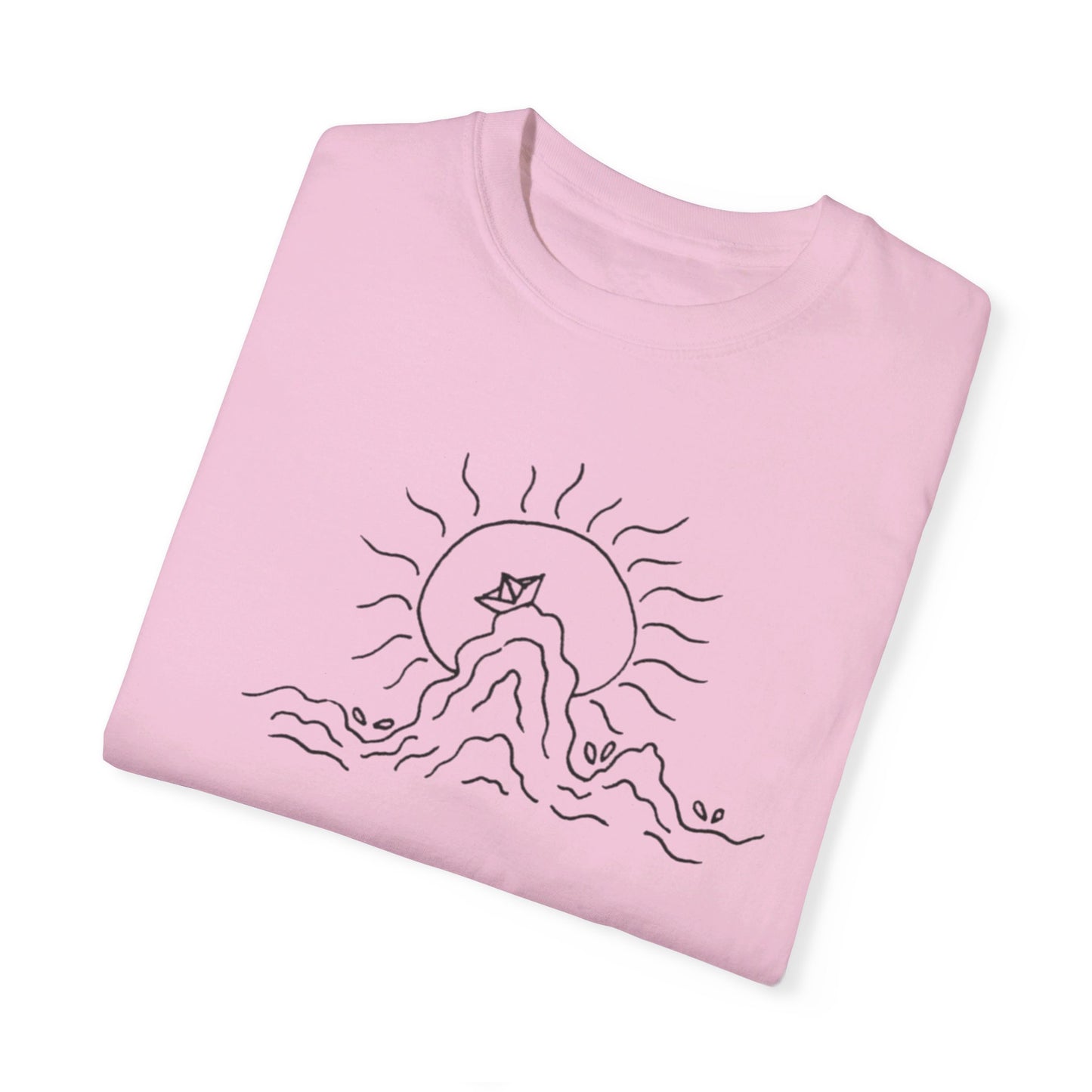 Into the Golden Hour by Maleeh Molstad limited edition unisex garment-dyed t-shirt ~ Peace