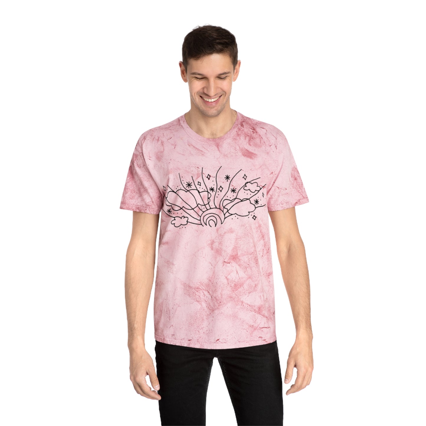 Into the Golden Hour by Maleeh Molstad limited edition unisex color blast t-shirt ~ Summer