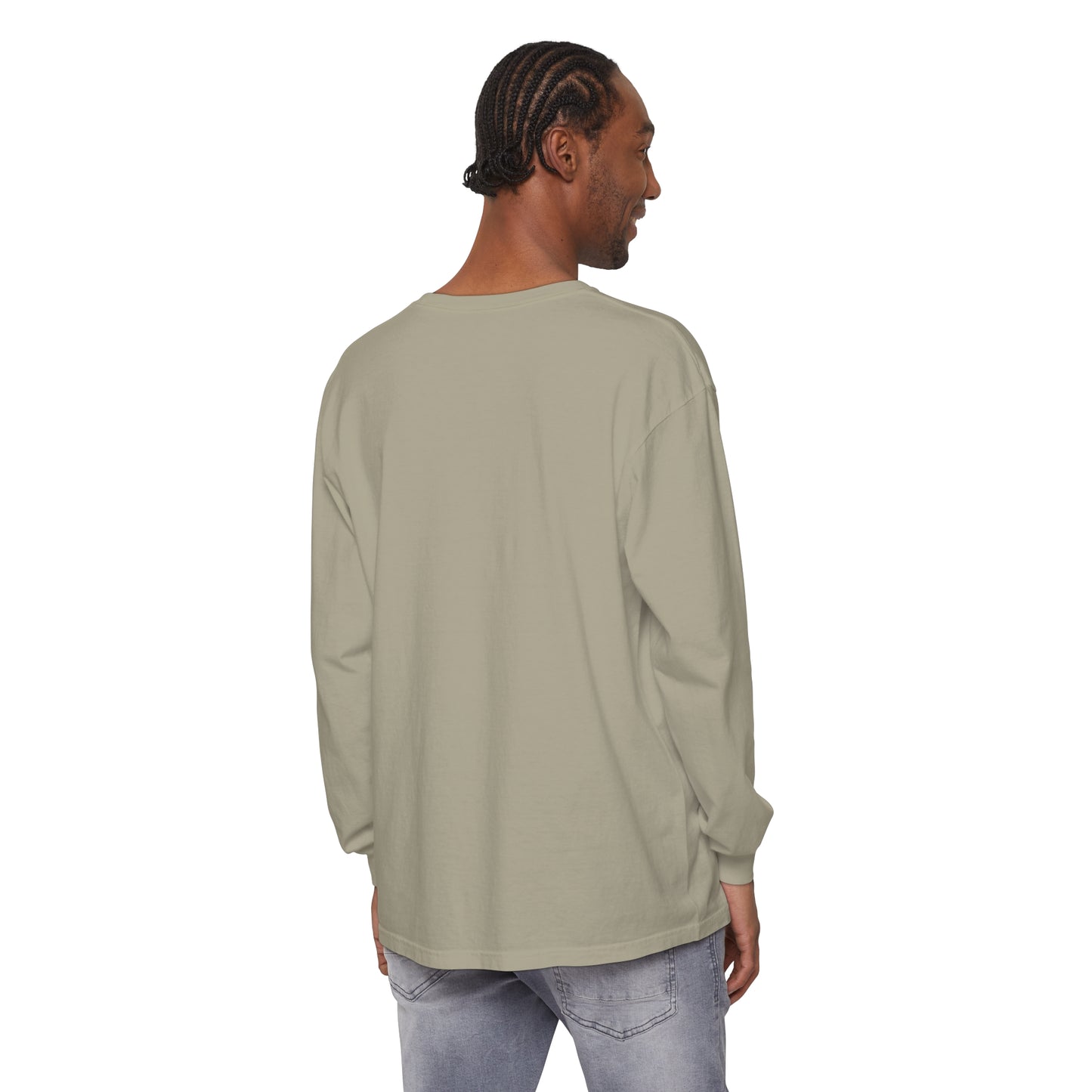 Into the Golden Hour by Maleeh Molstad unisex garment-dyed long-sleeve t-shirt ~ Peace