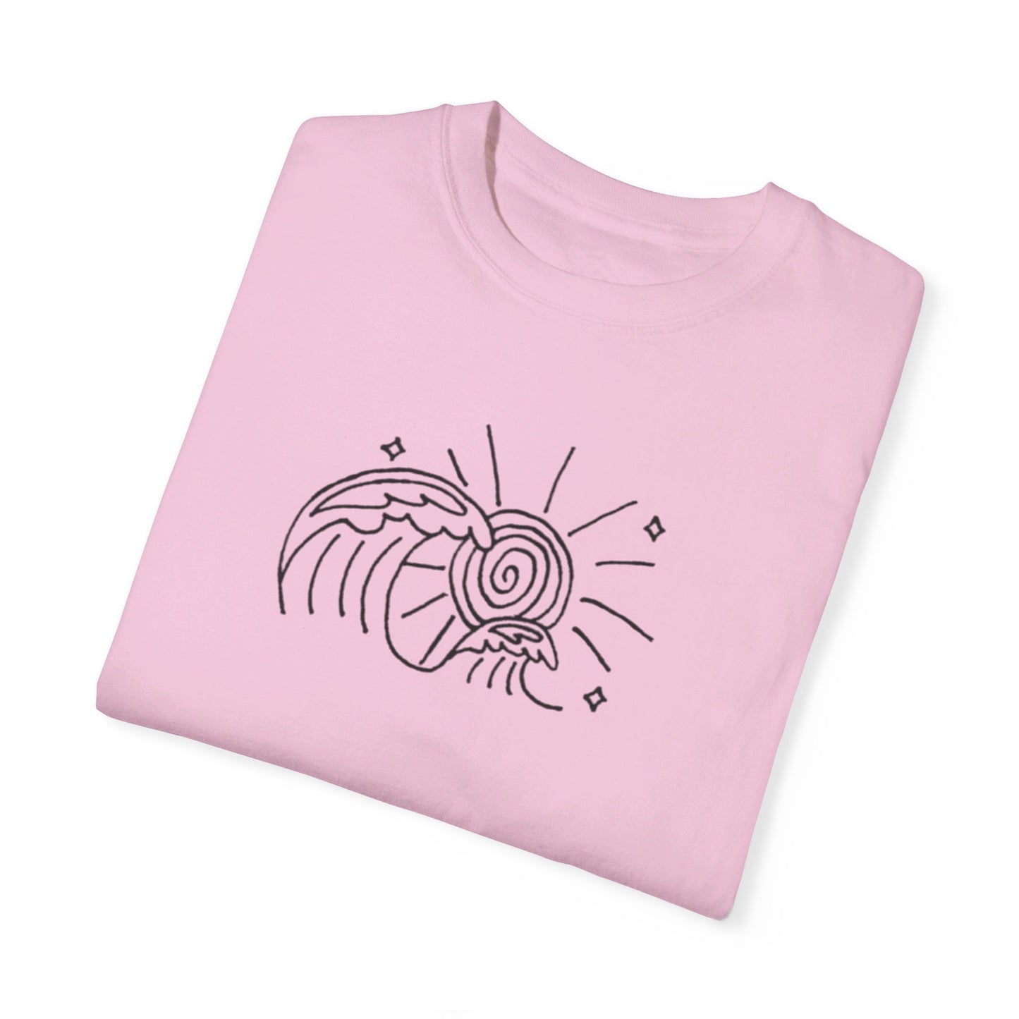 Into the Golden Hour by Maleeh Molstad limited edition unisex garment-dyed t-shirt ~ Waves