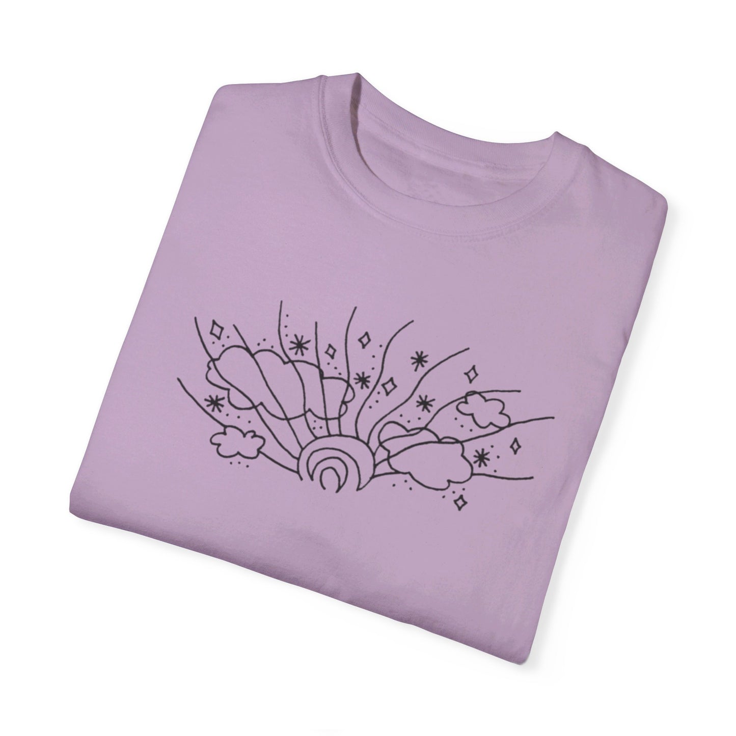 Into the Golden Hour by Maleeh Molstad limited edition unisex garment-dyed t-shirt ~ Summer