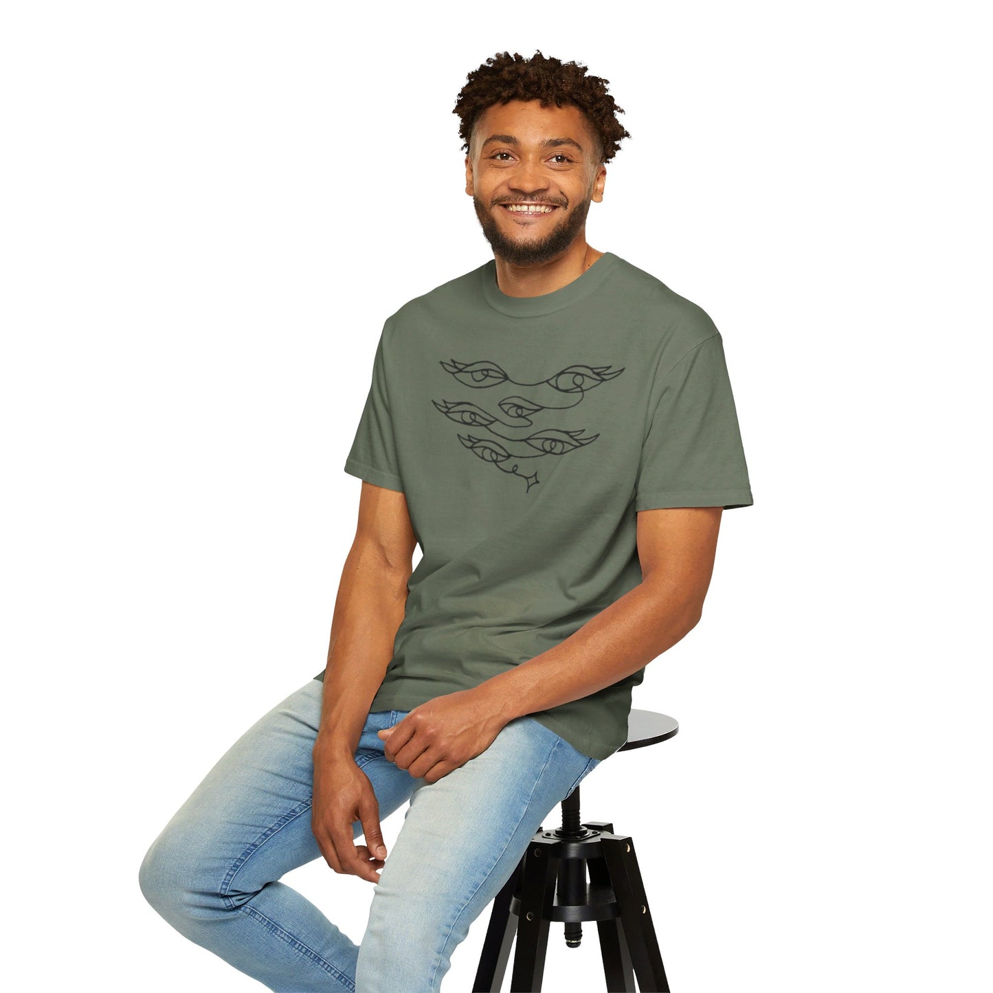 Into the Golden Hour by Maleeh Molstad limited edition unisex garment-dyed t-shirt ~ Gypsy