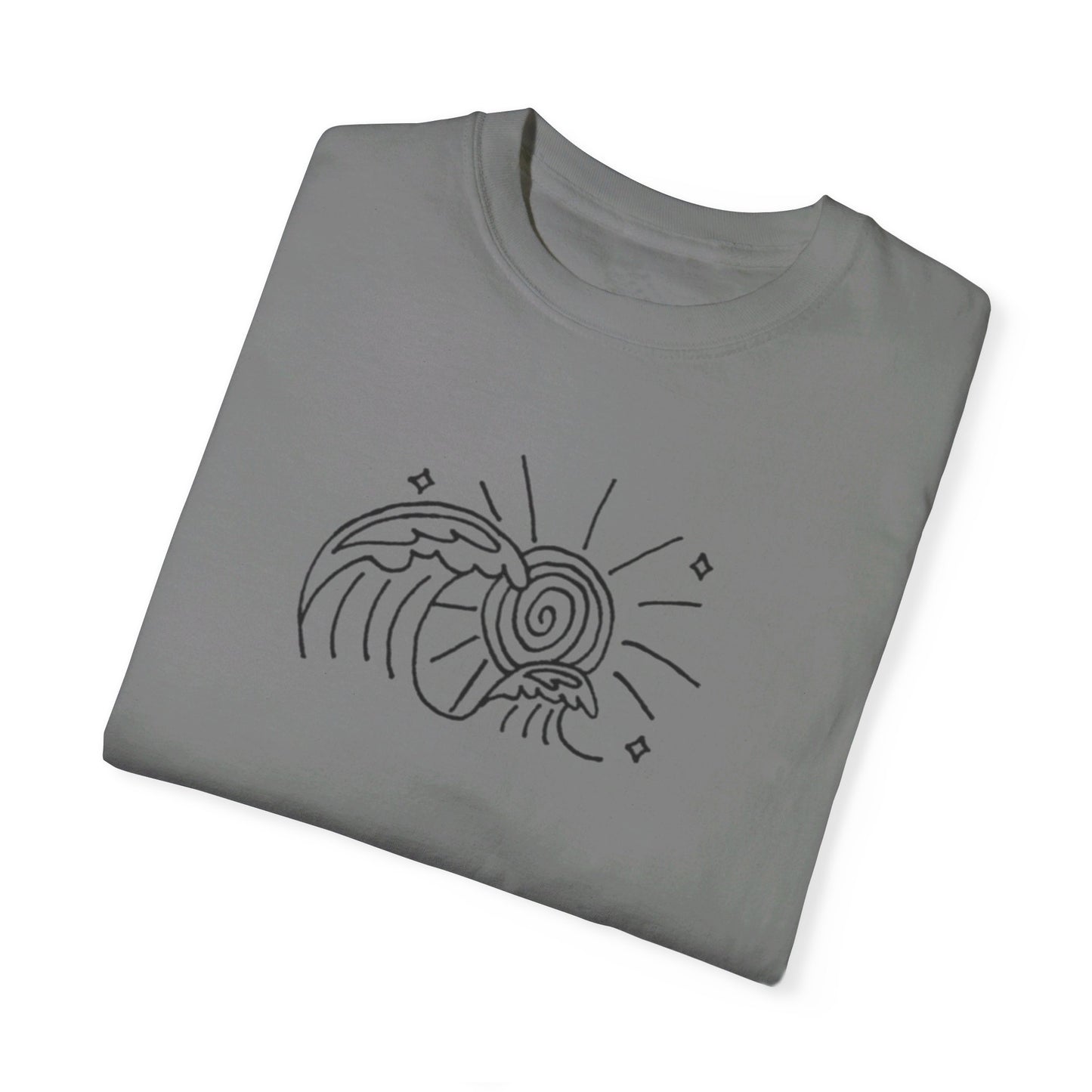 Into the Golden Hour by Maleeh Molstad limited edition unisex garment-dyed t-shirt ~ Waves