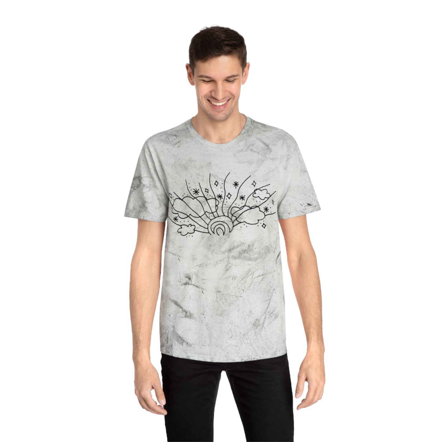 Into the Golden Hour by Maleeh Molstad limited edition unisex color blast t-shirt ~ Summer