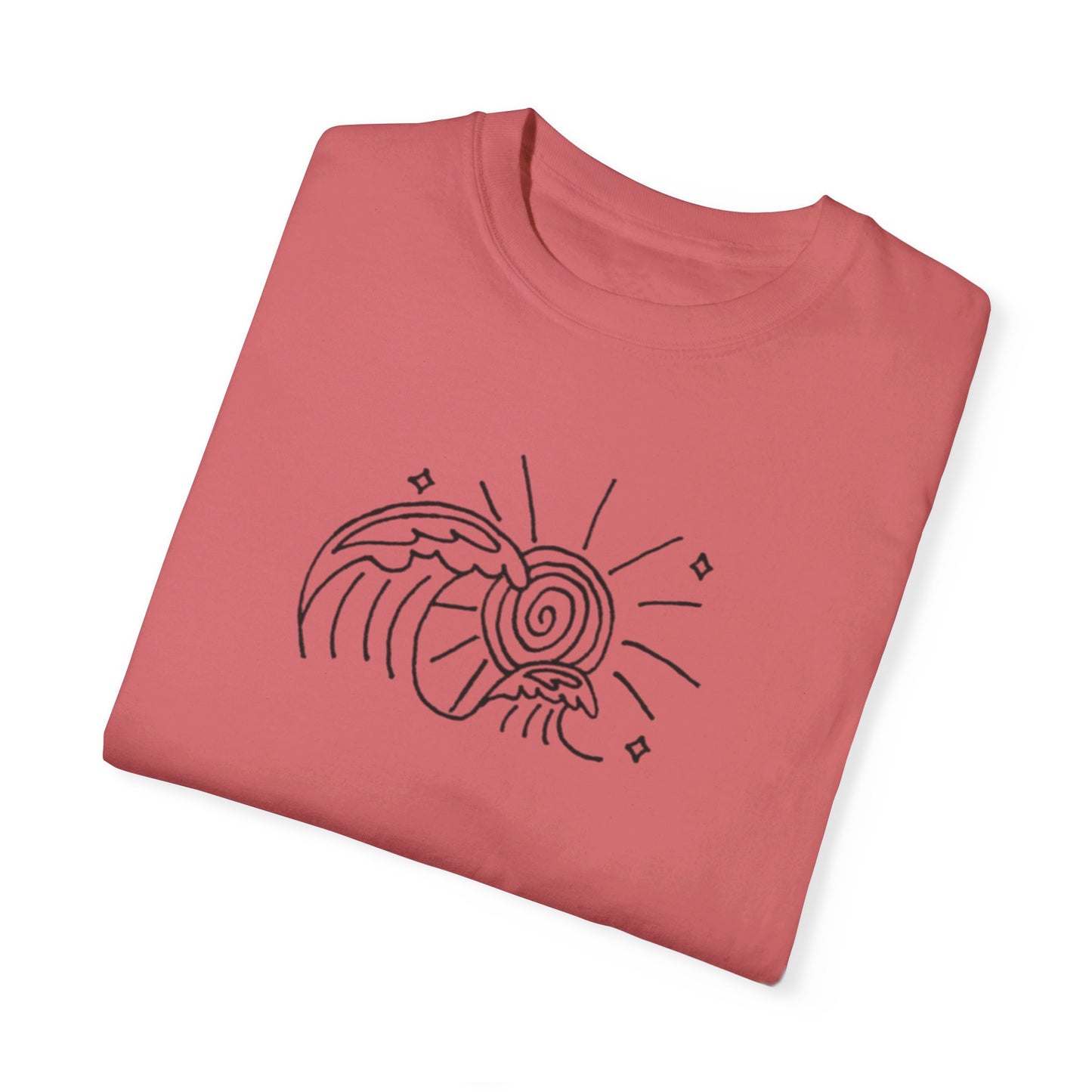 Into the Golden Hour by Maleeh Molstad limited edition unisex garment-dyed t-shirt ~ Waves