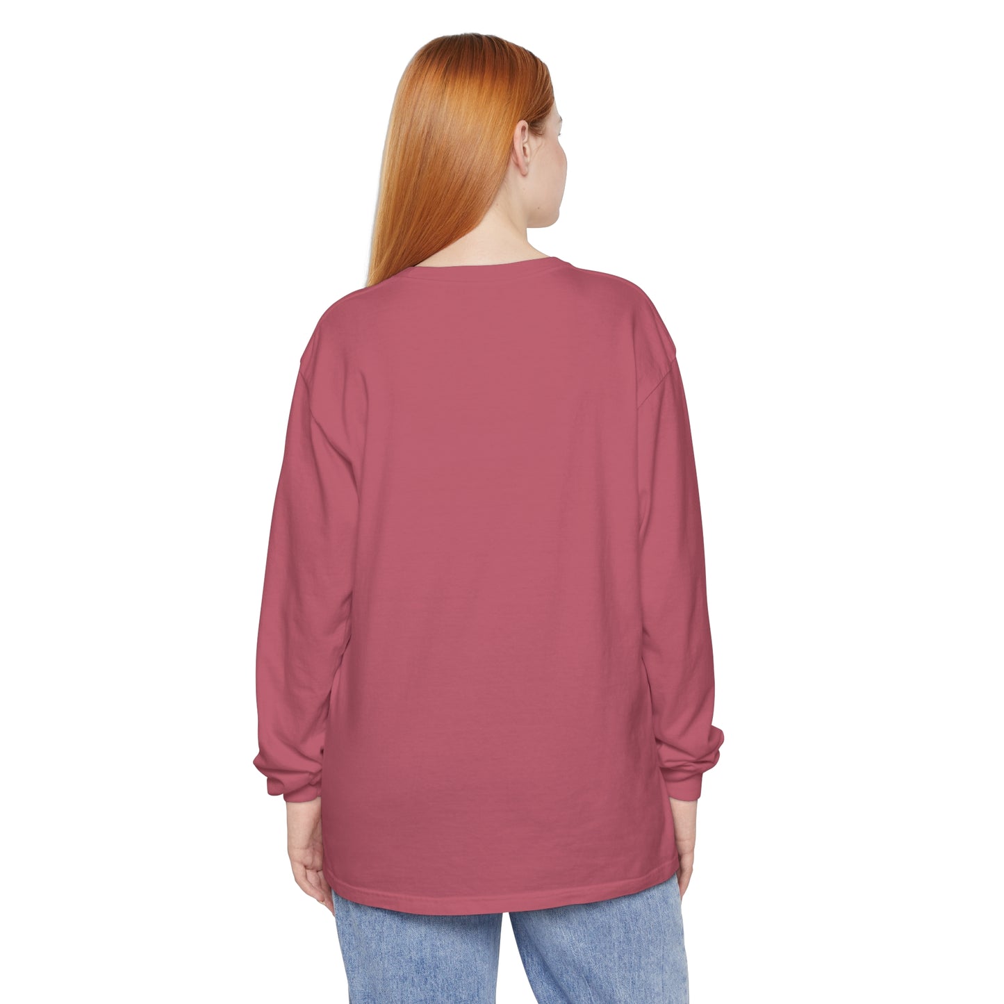 Into the Golden Hour by Maleeh Molstad unisex garment-dyed long-sleeve t-shirt ~ Peace