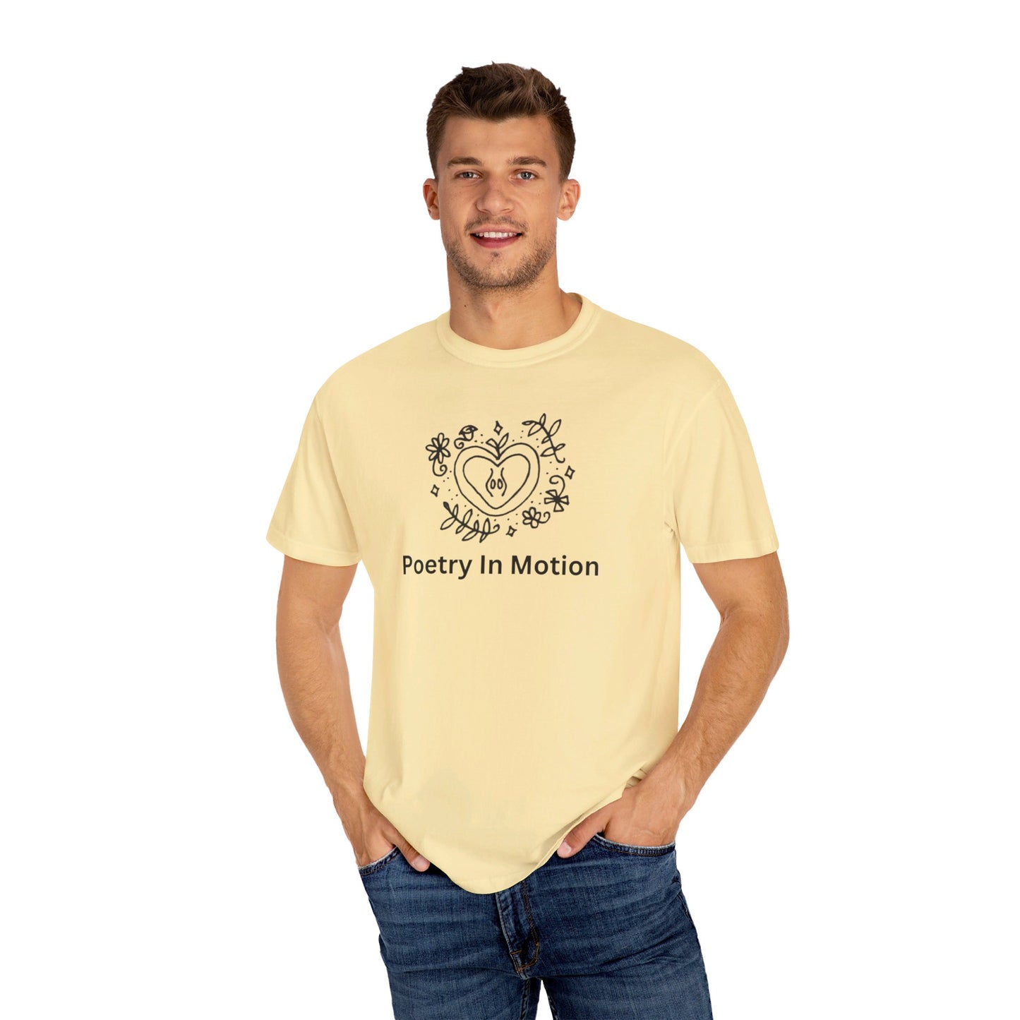 Poetry in Motion by Maleeh Molstad limited edition unisex garment-dyed t-shirt ✨☀️🌙