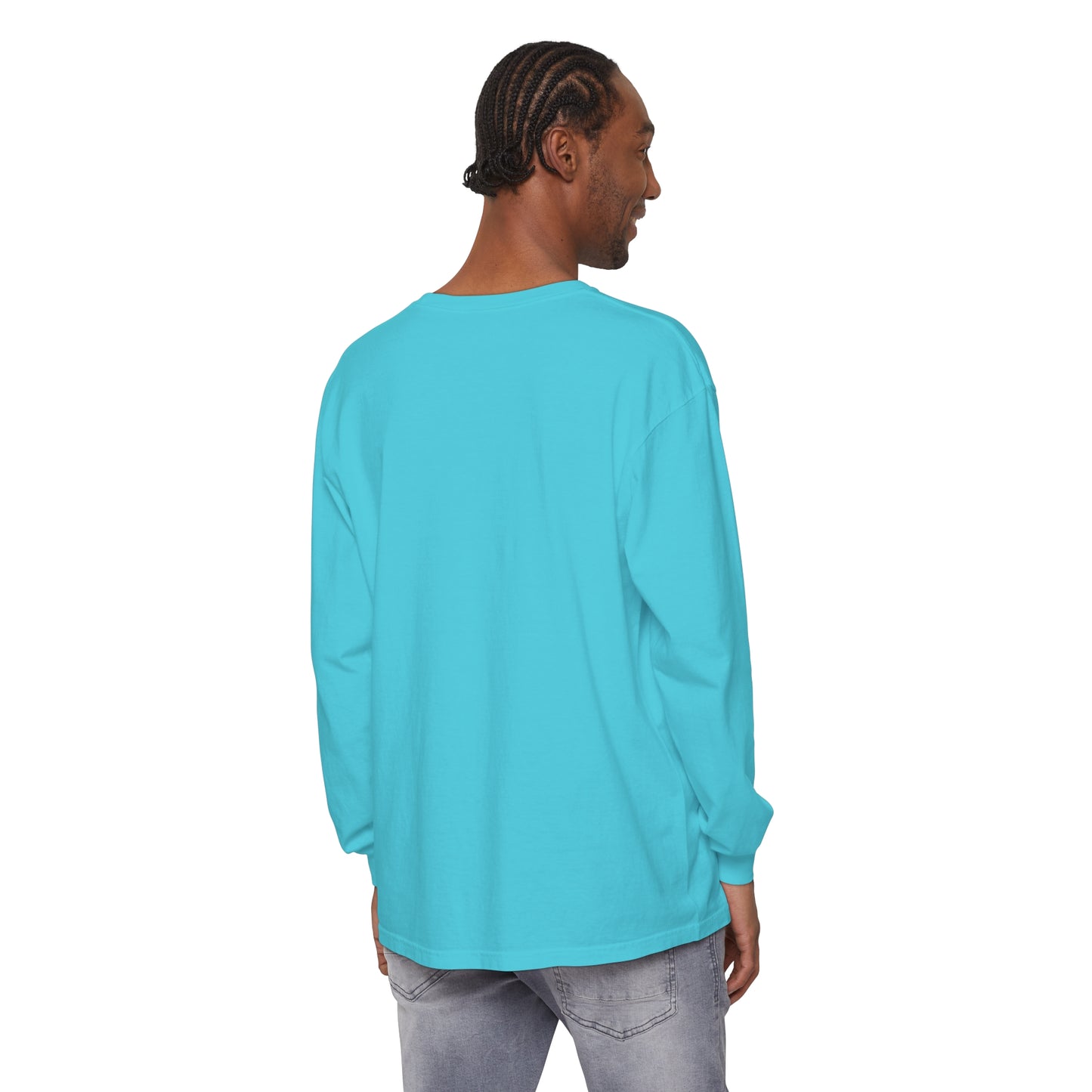 Into the Golden Hour by Maleeh Molstad unisex garment-dyed long-sleeve t-shirt ~ Peace
