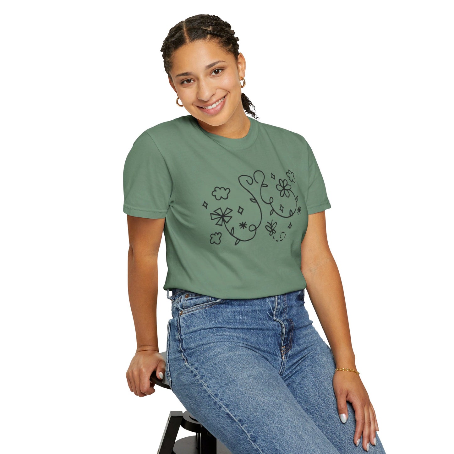 Into the Golden Hour by Maleeh Molstad limited edition unisex garment-dyed t-shirt ~ Lessons