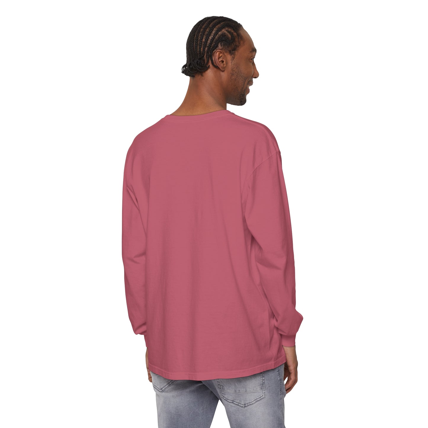 Into the Golden Hour by Maleeh Molstad unisex garment-dyed long-sleeve t-shirt ~ Peace