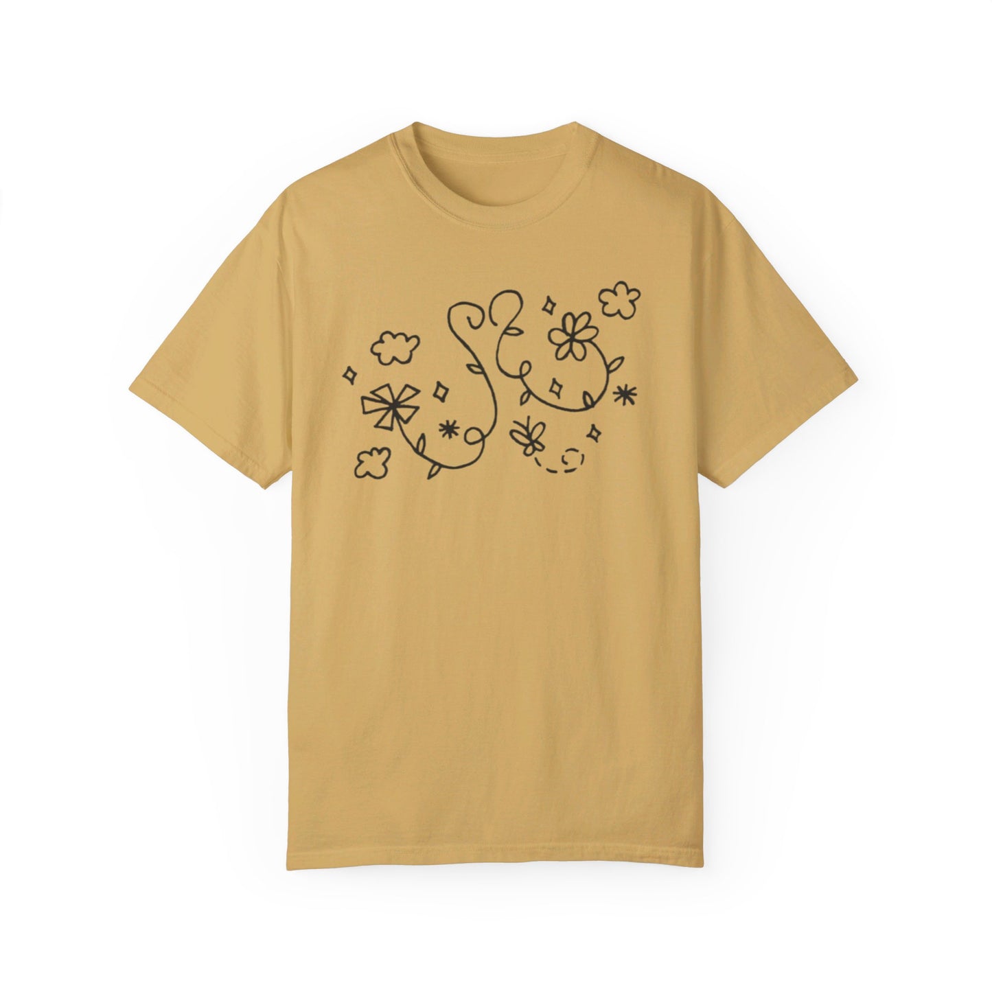 Into the Golden Hour by Maleeh Molstad limited edition unisex garment-dyed t-shirt ~ Lessons