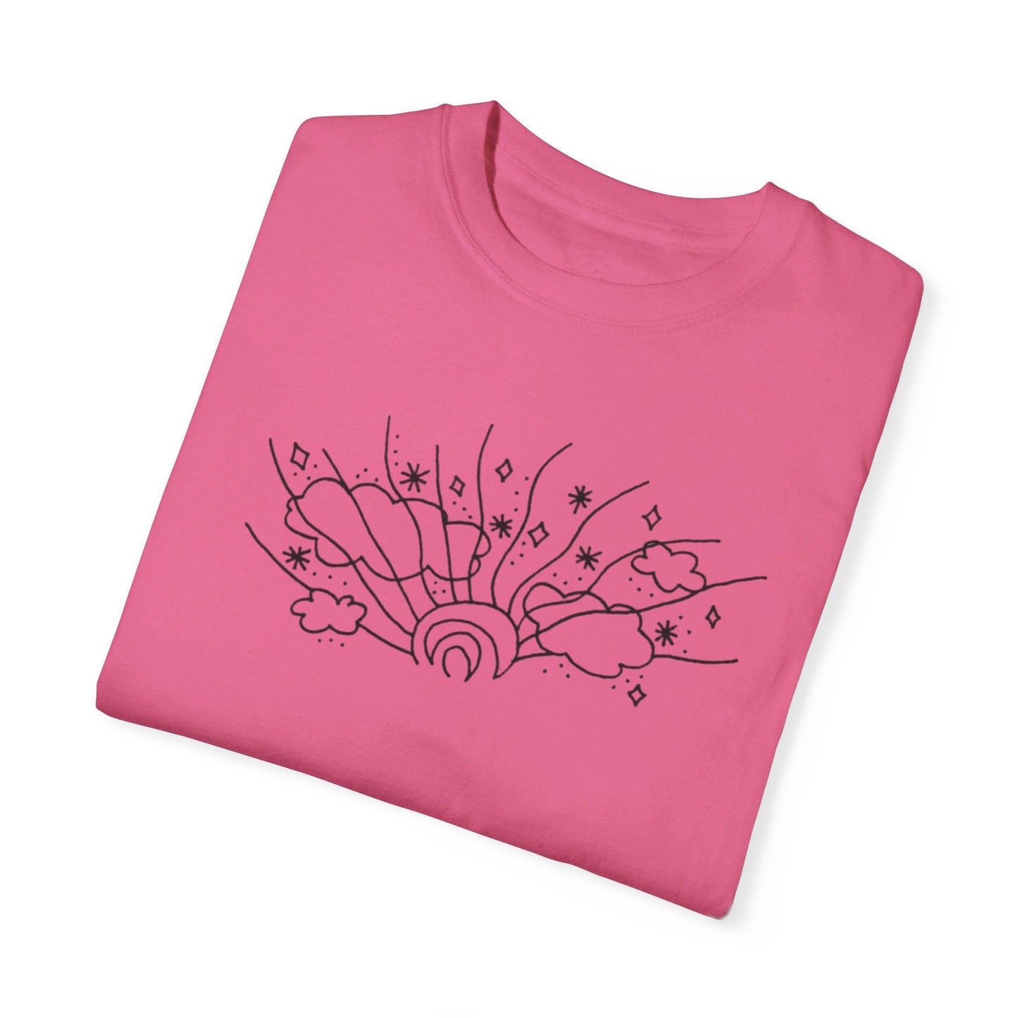 Into the Golden Hour by Maleeh Molstad limited edition unisex garment-dyed t-shirt ~ Summer