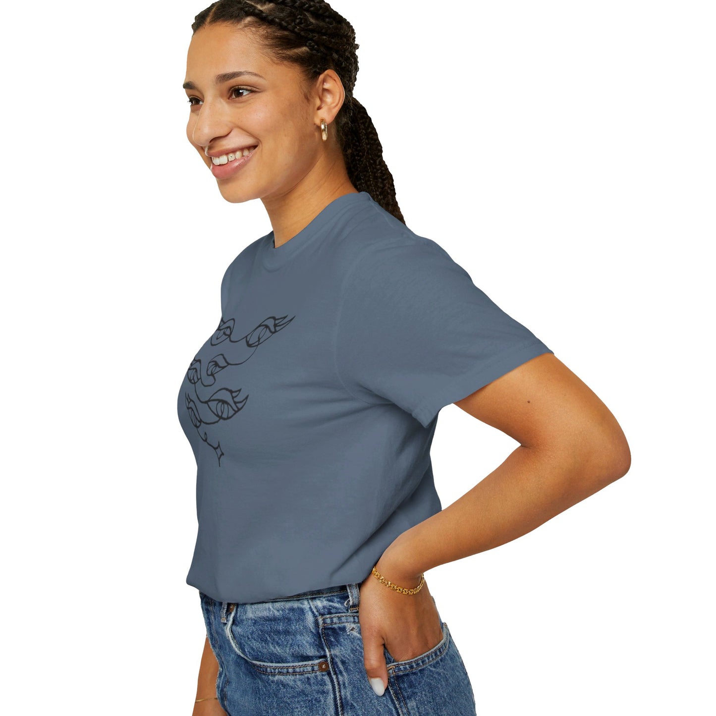 Into the Golden Hour by Maleeh Molstad limited edition unisex garment-dyed t-shirt ~ Gypsy