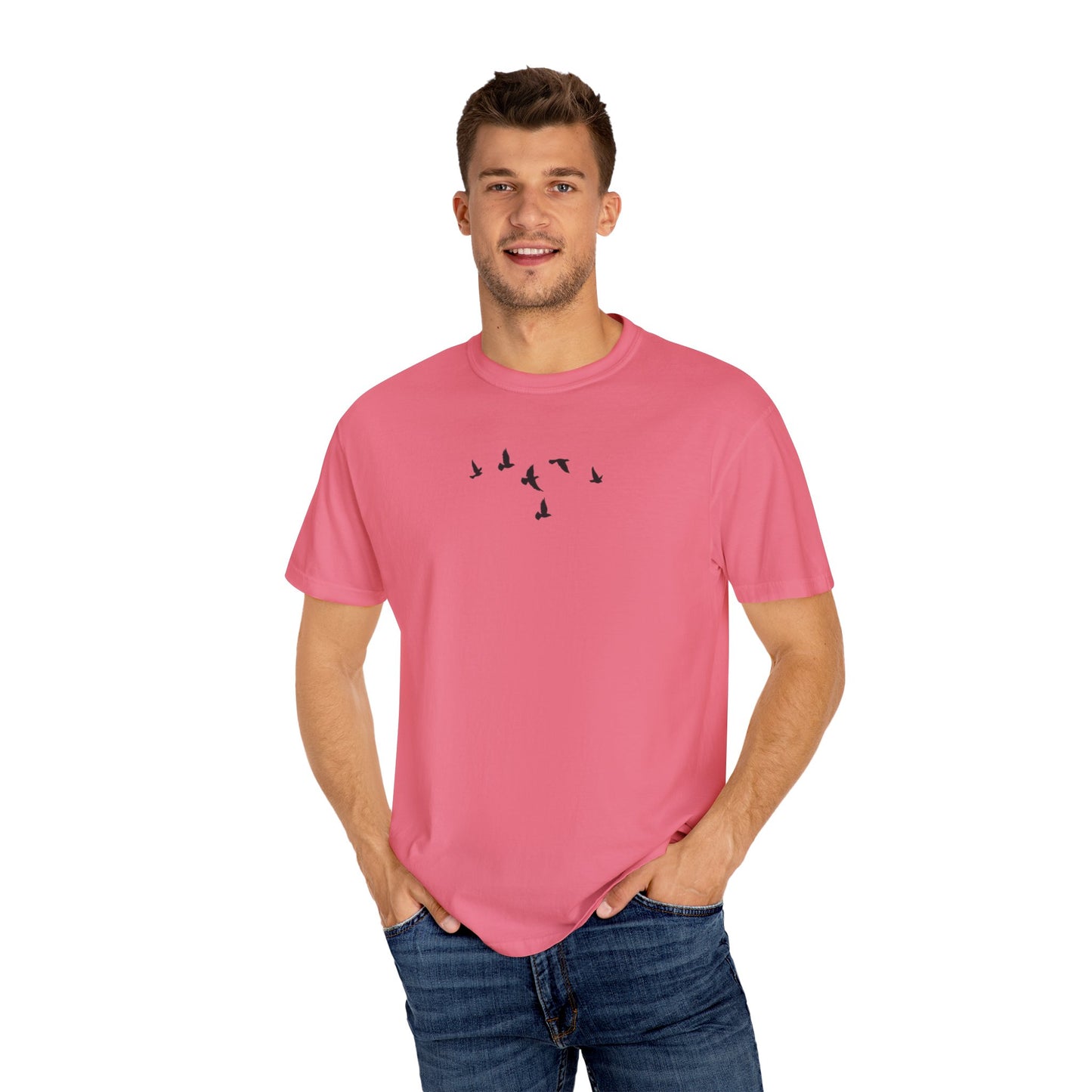 Where The Stars Shine Indigo Blue by Maleeh Molstad unisex garment-dyed t-shirt~ Until We Meet Again