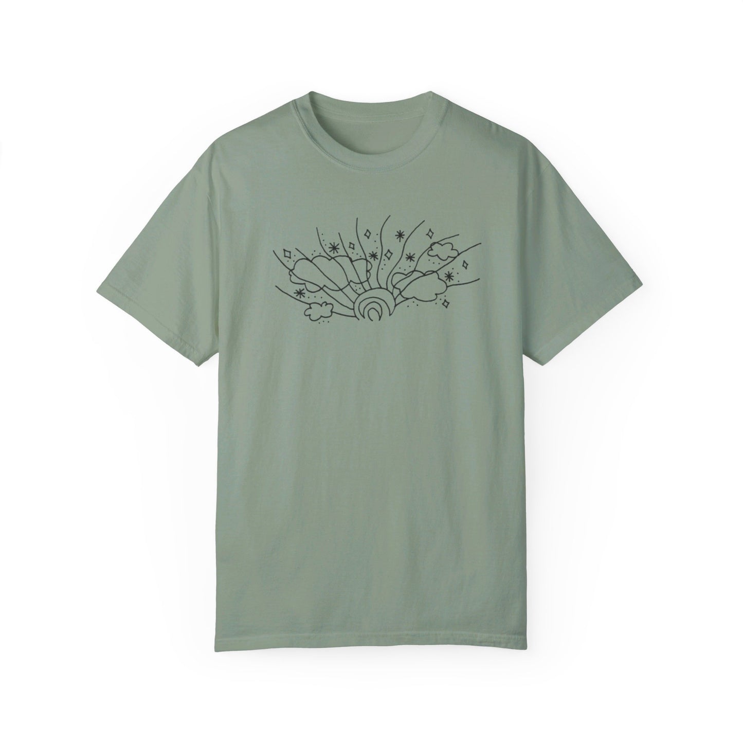 Into the Golden Hour by Maleeh Molstad limited edition unisex garment-dyed t-shirt ~ Summer