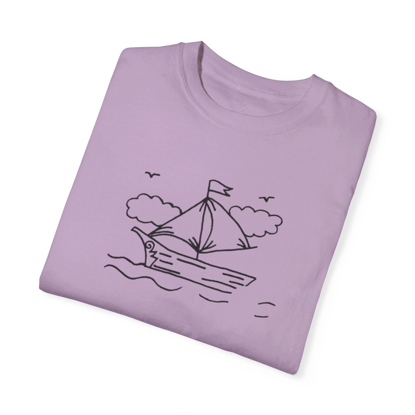 Into the Golden Hour by Maleeh Molstad limited edition unisex garment-dyed t-shirt ~ Paradise