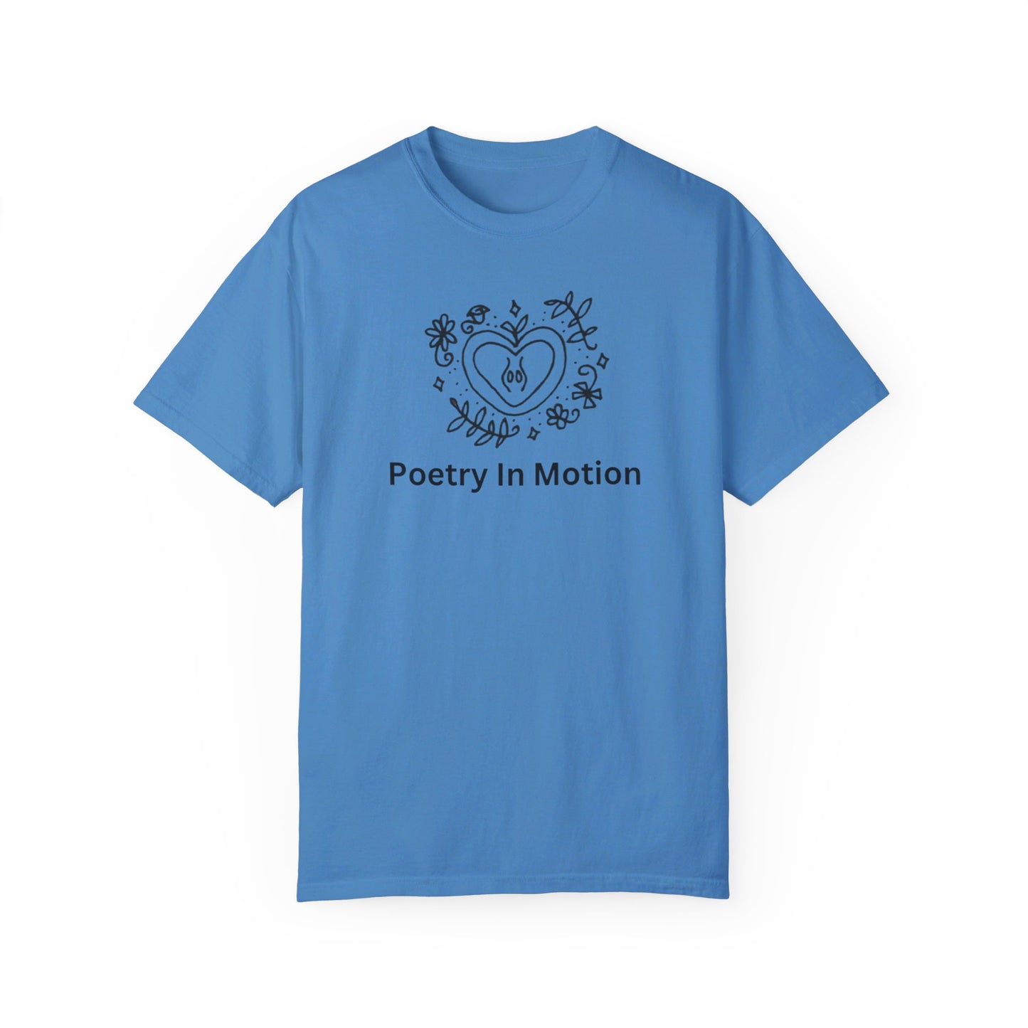 Poetry in Motion by Maleeh Molstad limited edition unisex garment-dyed t-shirt ✨☀️🌙