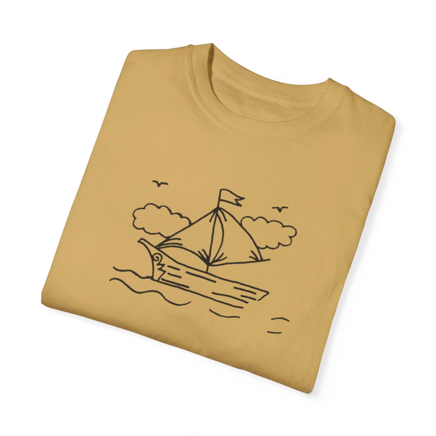 Into the Golden Hour by Maleeh Molstad limited edition unisex garment-dyed t-shirt ~ Paradise