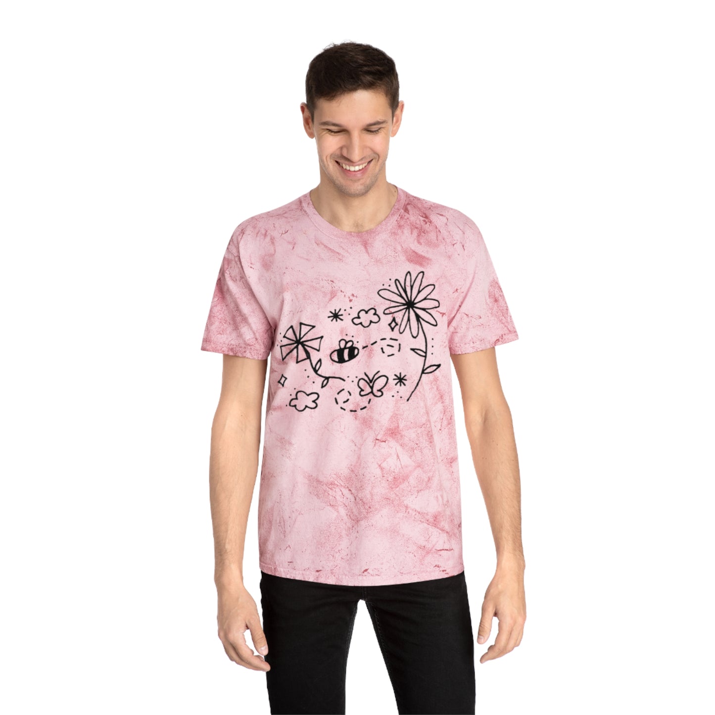 Into the Golden Hour by Maleeh Molstad limited edition unisex color blast t-shirt ~ Motion