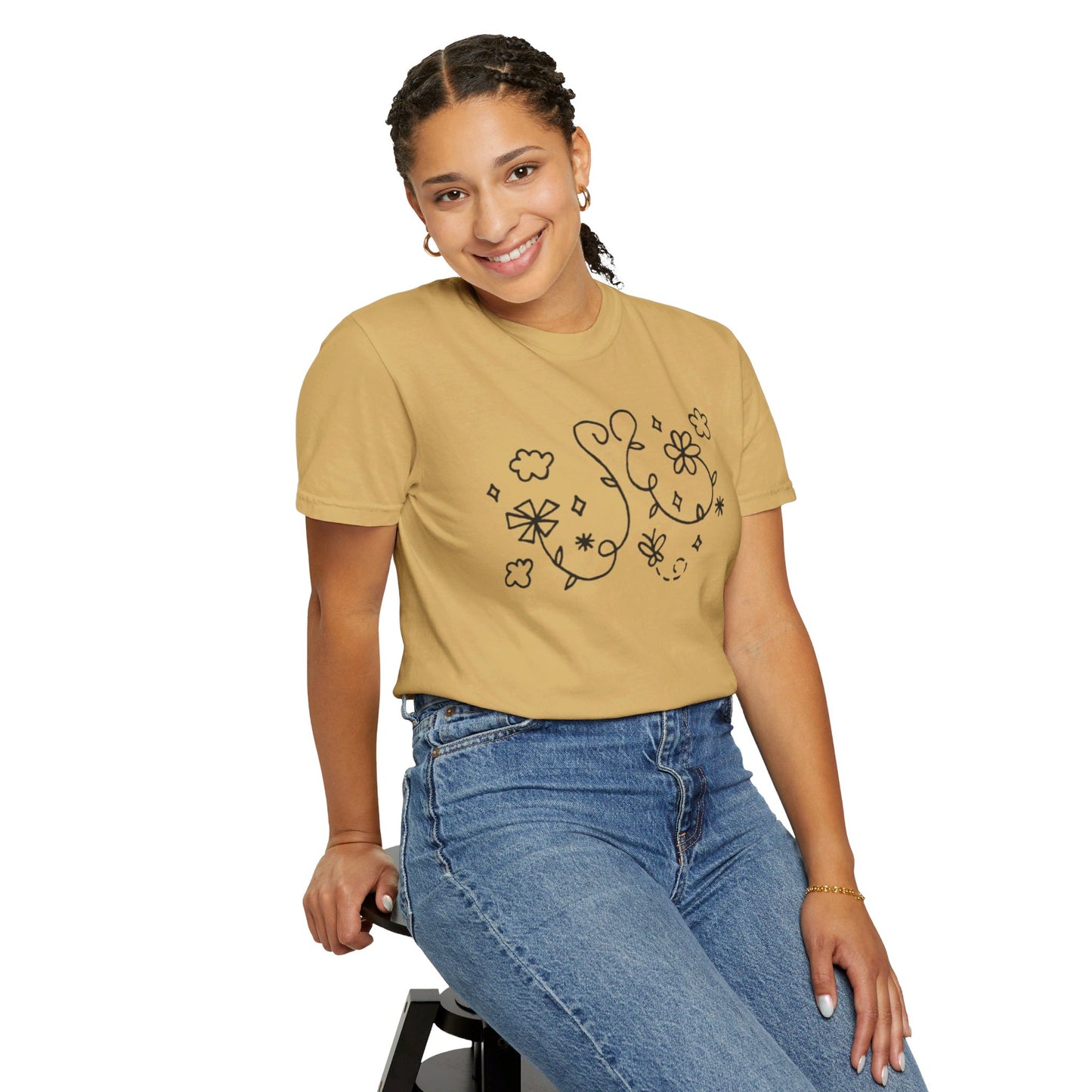 Into the Golden Hour by Maleeh Molstad limited edition unisex garment-dyed t-shirt ~ Lessons