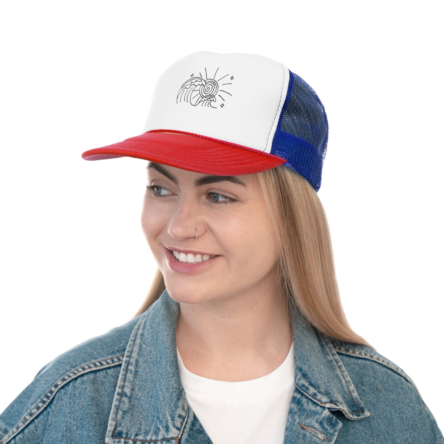 Into the Golden Hour by Maleeh Molstad limited edition trucker hat ~ Waves