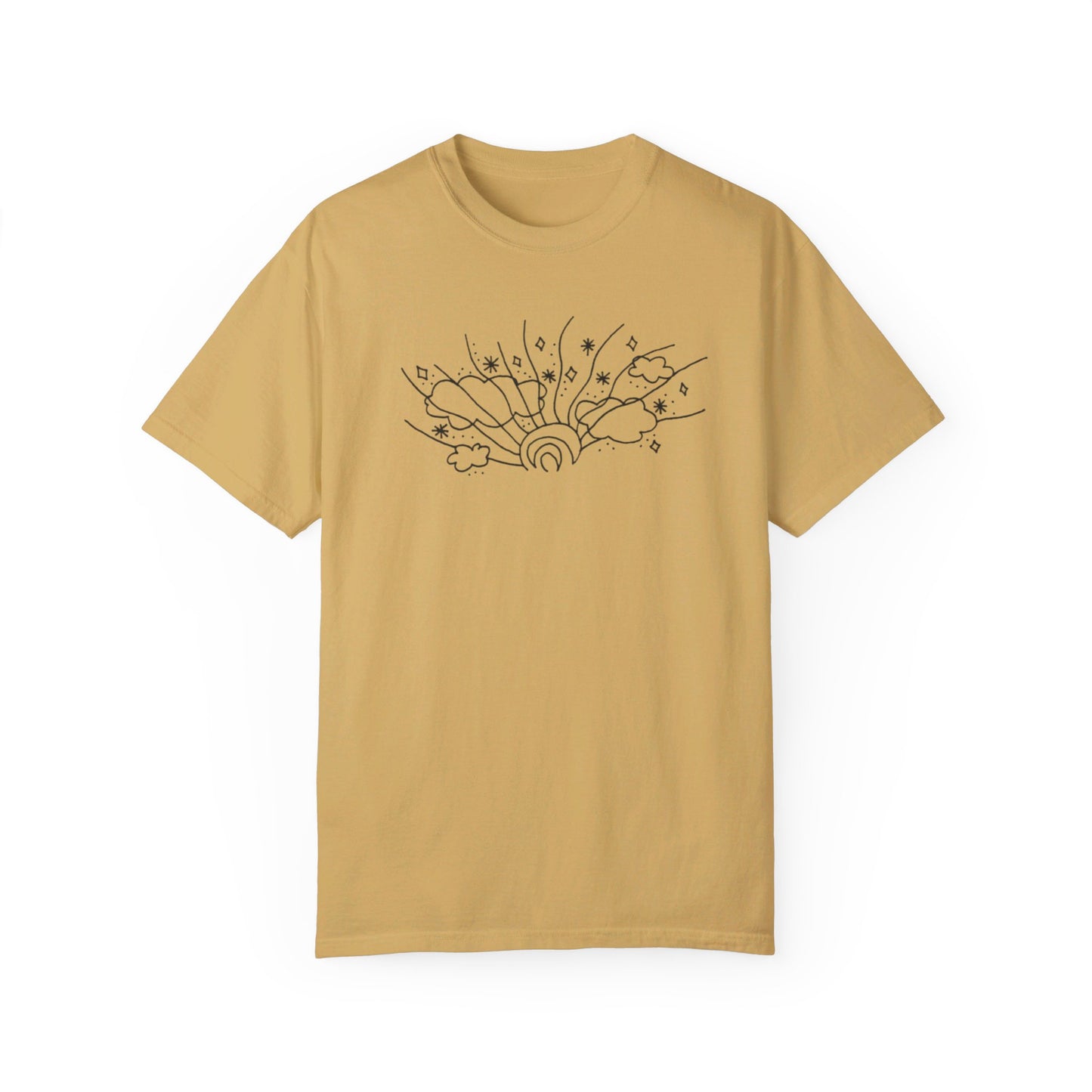 Into the Golden Hour by Maleeh Molstad limited edition unisex garment-dyed t-shirt ~ Summer