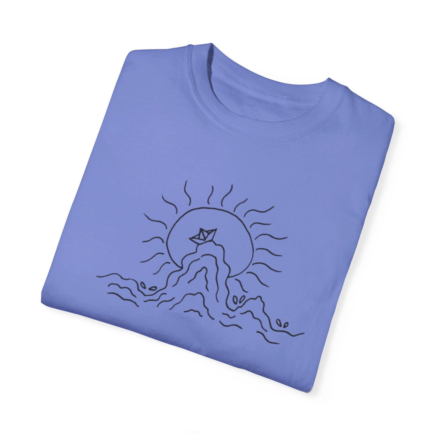 Into the Golden Hour by Maleeh Molstad limited edition unisex garment-dyed t-shirt ~ Peace